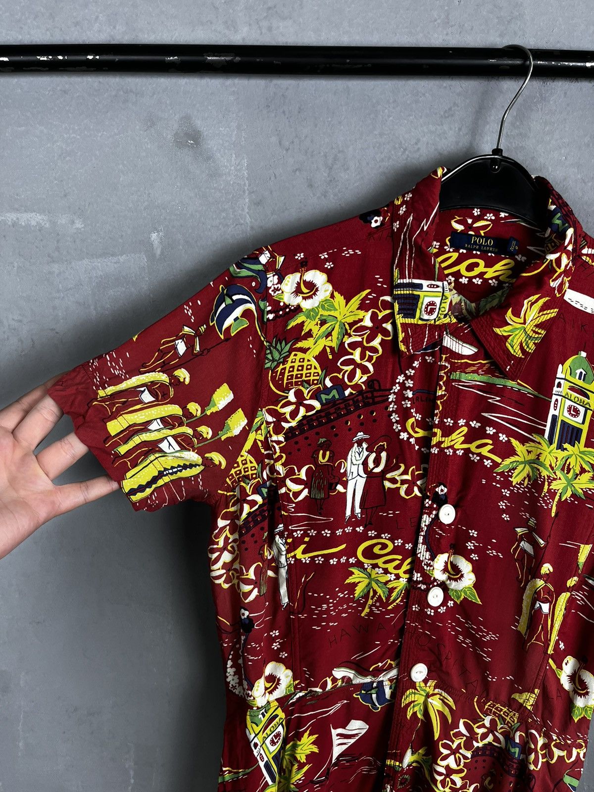 Polo Ralph Lauren × Ralph Lauren × Vintage Ralph Lauren Hawaiian dress Size M / US 6-8 / IT 42-44 - 4 Thumbnail