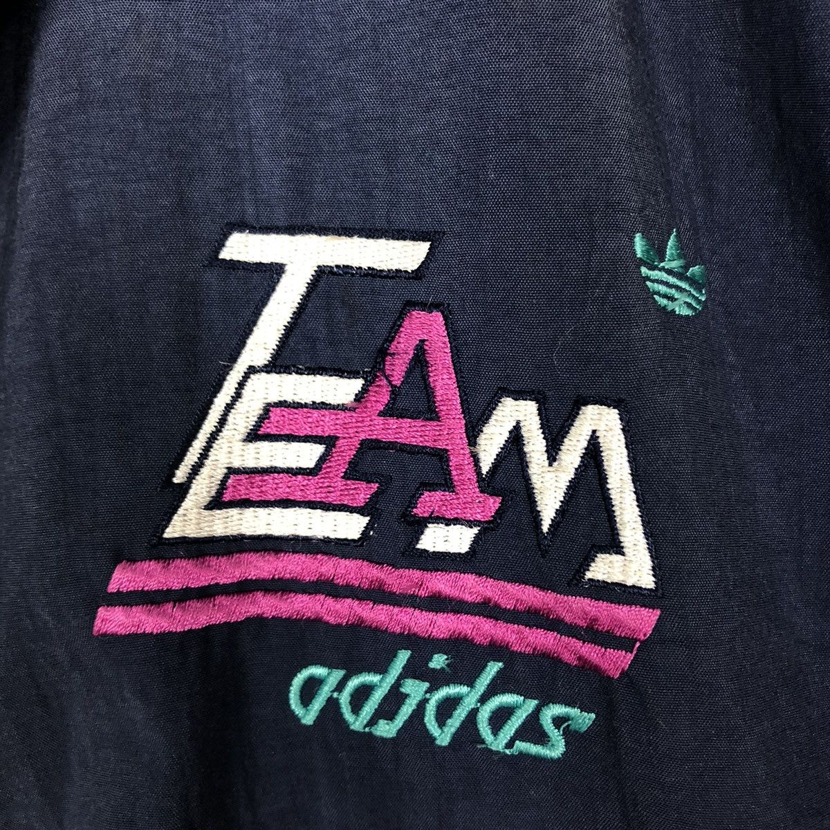Adidas 🔥VINTAGE BOMBER JACKET LIGHT ADIDAS MULTI COLOUR BLOCK Size US L / EU 52-54 / 3 - 14 Thumbnail