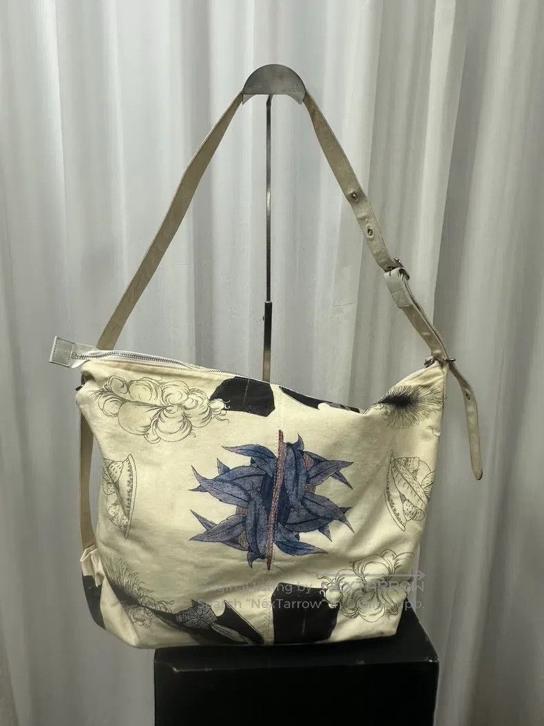 Yohji Yamamoto Yohji Yamamoto Graffiti Printed Tote Bag / Crossbody Bag Size ONE SIZE - 3 Thumbnail