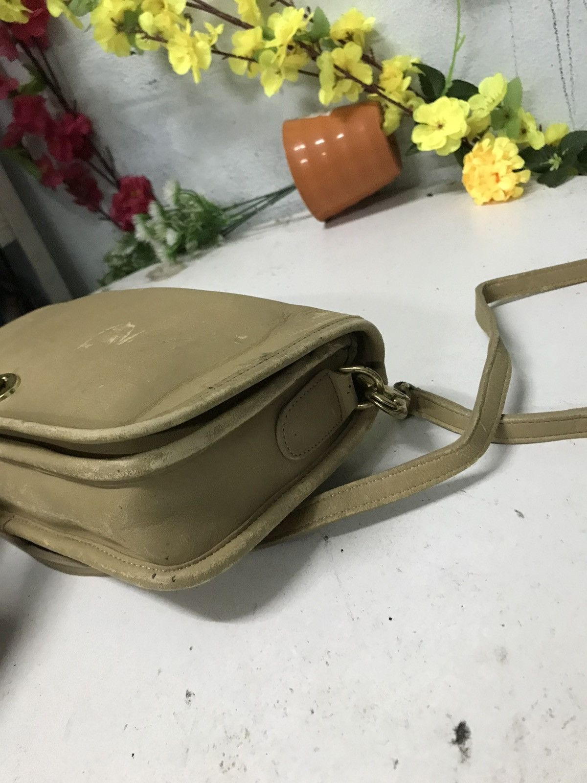 Coach Vintage Leather Coach Shoulder Size ONE SIZE - 6 Thumbnail