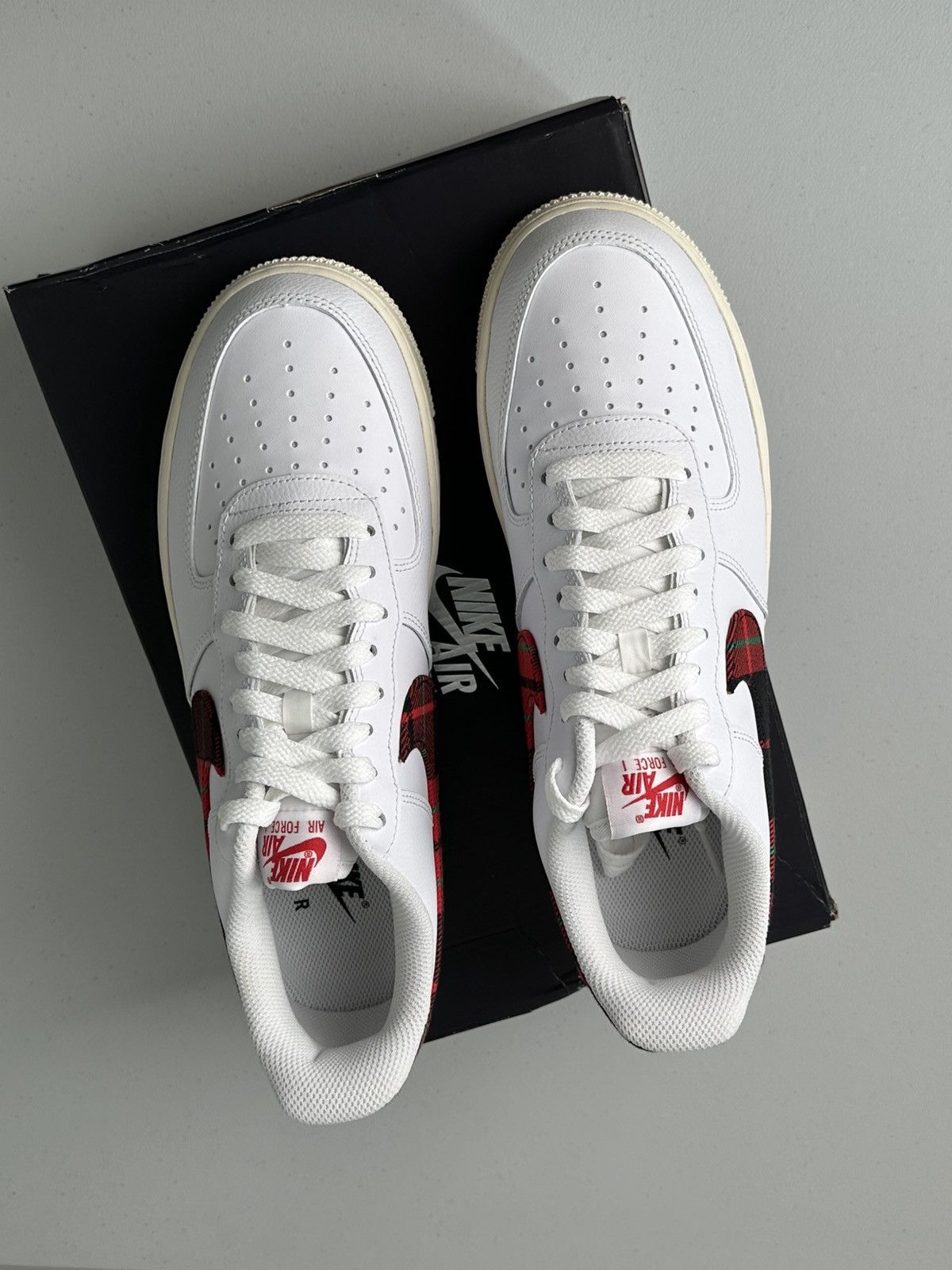 Nike Nike Air Force 1 Tartan Plaid Sneaker Shoes Size US 9 / EU 42 - 4 Thumbnail