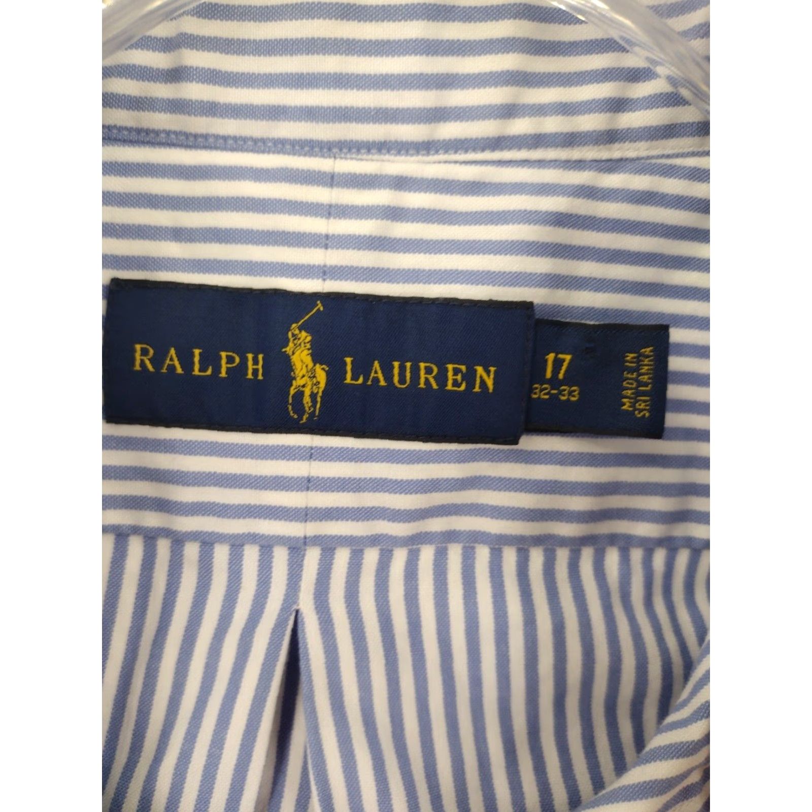 Ralph Lauren Lauren Ralph Lauren Striped Button-Down Shirt XL Classic Long Sleeve Blue Multicolor Mens Size US XL / EU 56 / 4 - 7 Thumbnail
