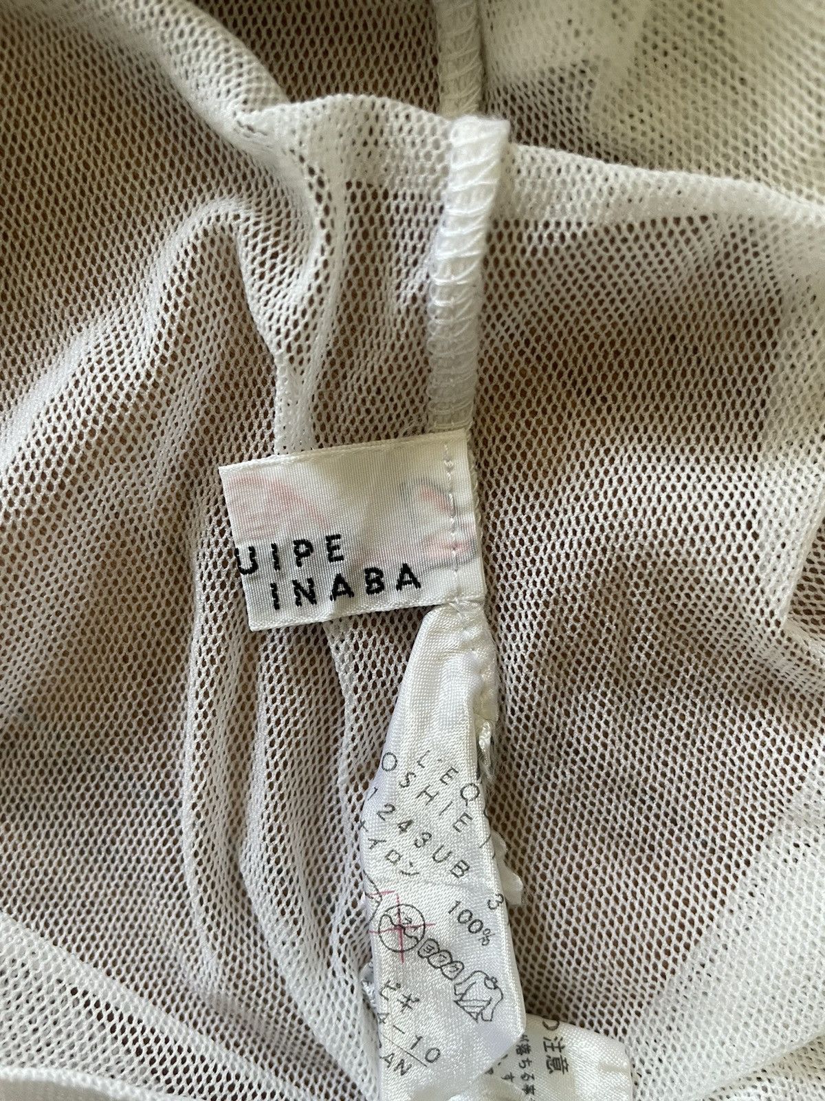 Japanese Brand × Vintage × yoshie inaba L’equipe Yoshie Inaba Graphic Printed Mesh shirt Size ONE SIZE - 6 Thumbnail