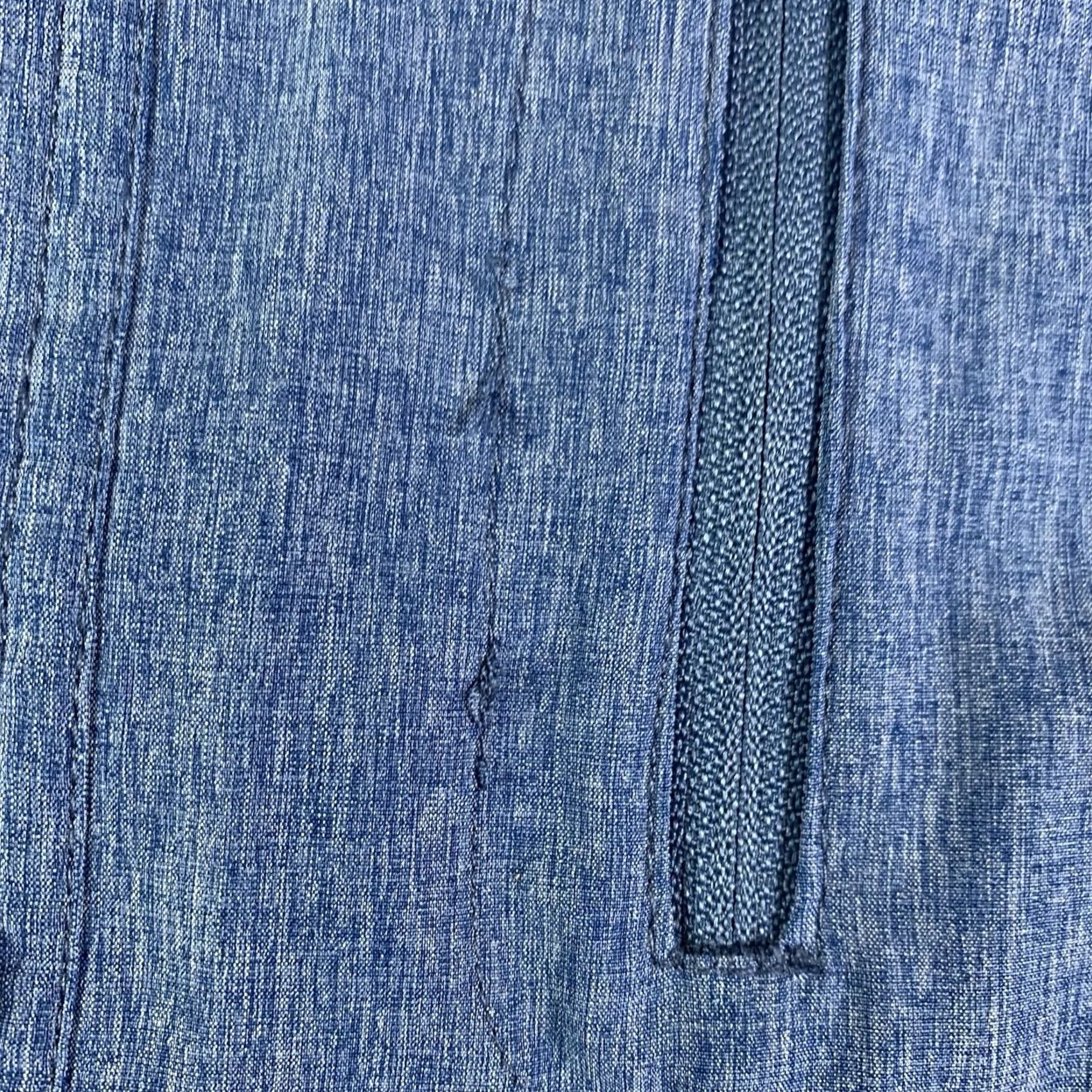 Vintage Zero ZX exposure Button-Up Shirt Mens XL Travel Series Back Vent Blue Size US XL / EU 56 / 4 - 3 Thumbnail