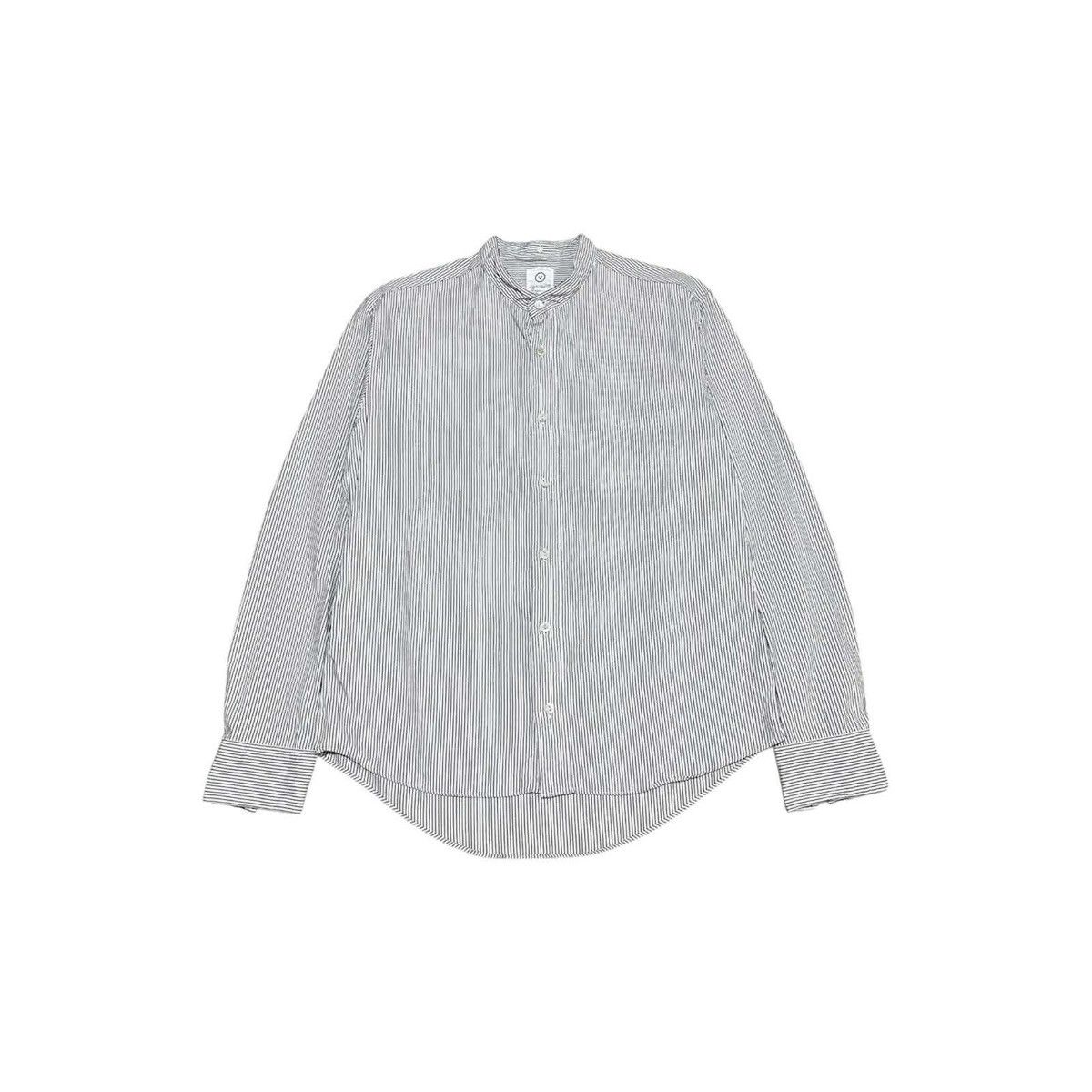 Visvim 🔥Visvim Striped Shirt L/S Mandarin Collar Size US L / EU 52-54 / 3 - 1 Thumbnail