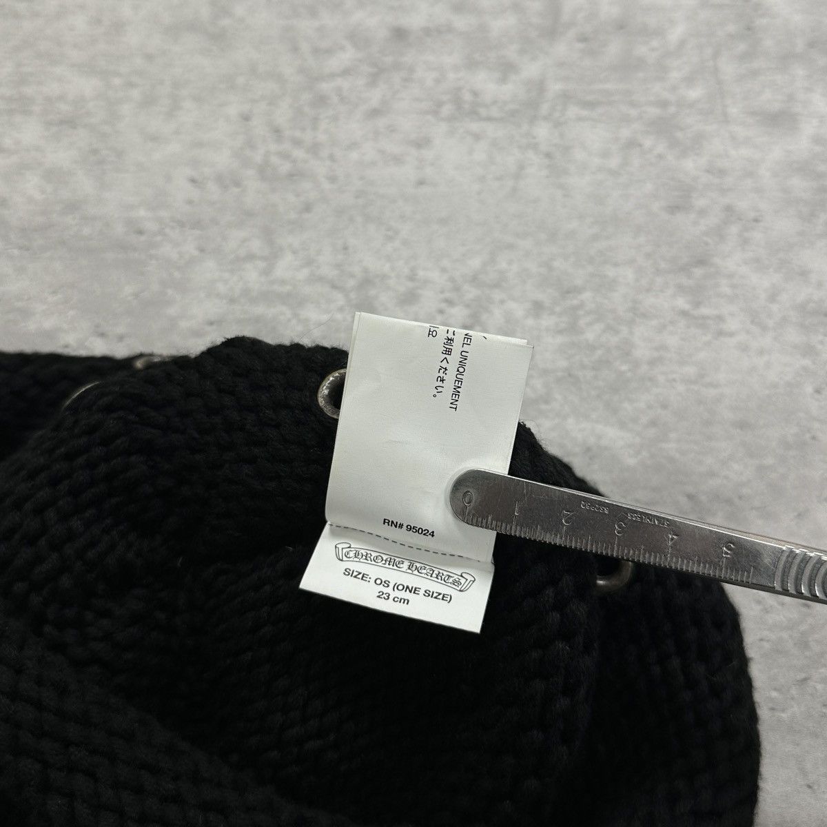 Chrome Hearts Chrome Hearts Flooded Hardware Cashmere Beanie 1 of 1 Black Size ONE SIZE - 8 Thumbnail