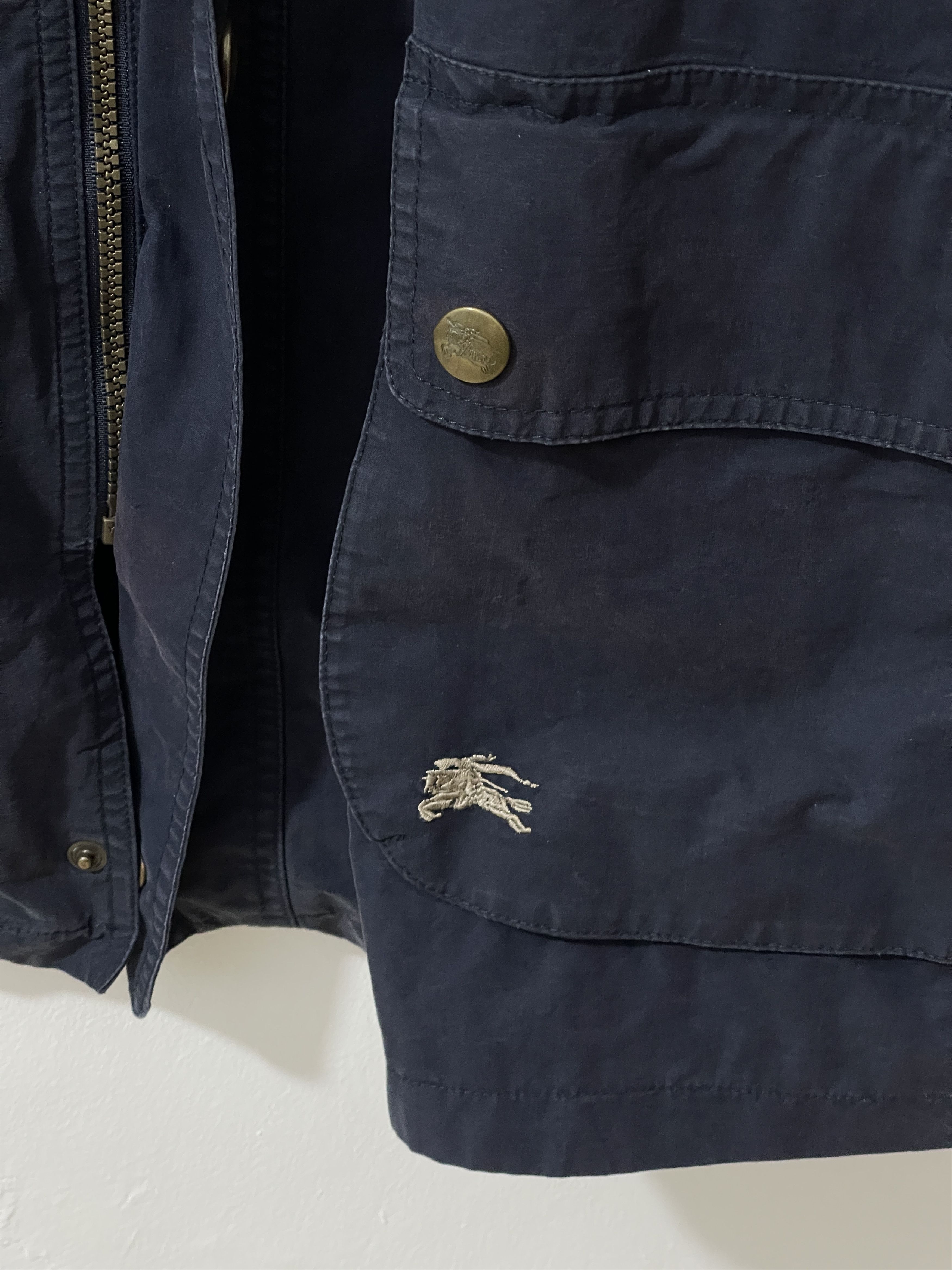 Burberry Vintage Burberry Walbusch Navy Jacket Size US XL / EU 56 / 4 - 3 Thumbnail