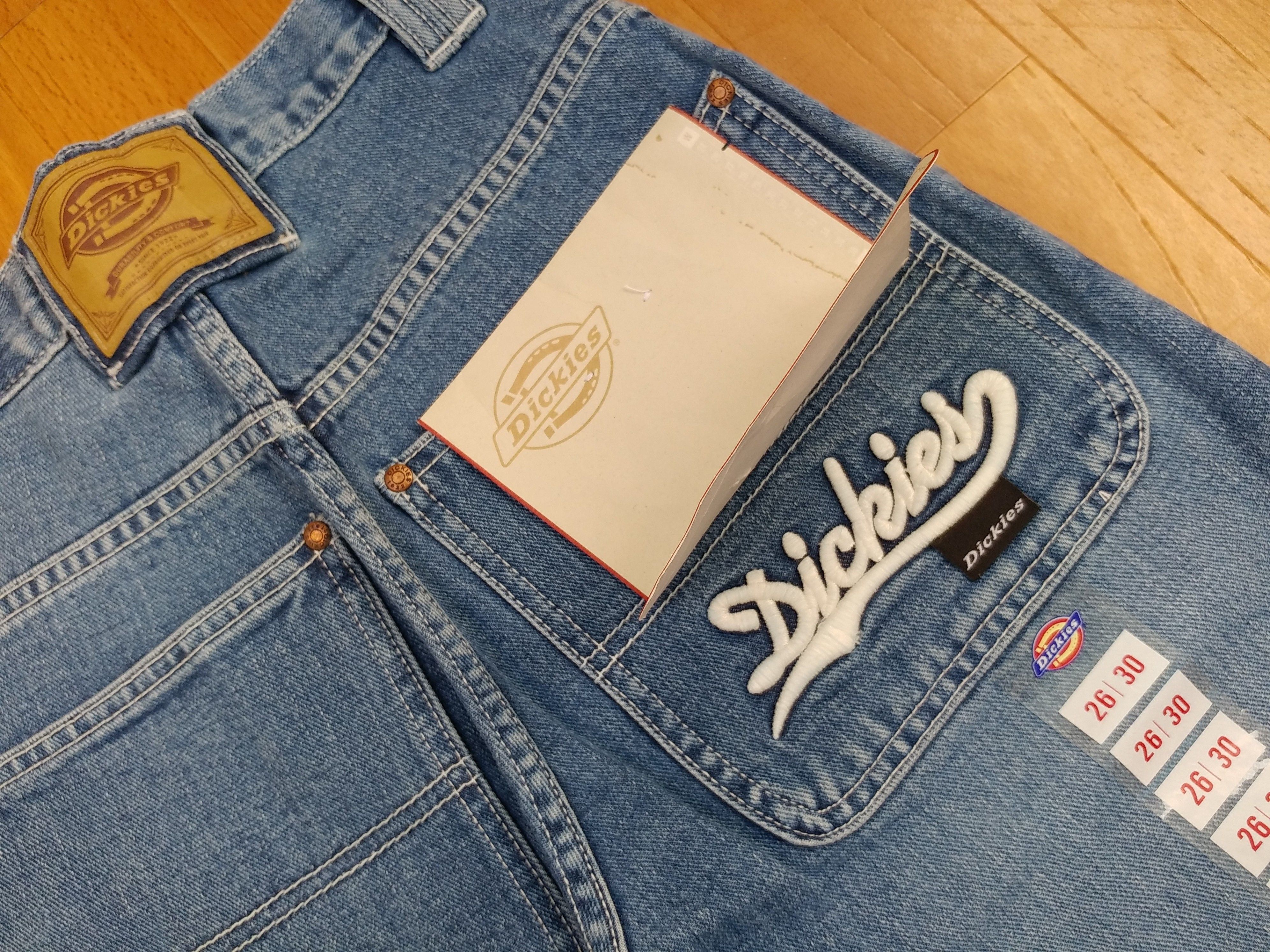 Dickies Dickies jeans, vintage baggy Big Daddy hip hop 90s skater 26 Size US 26 / EU 42 - 6 Thumbnail