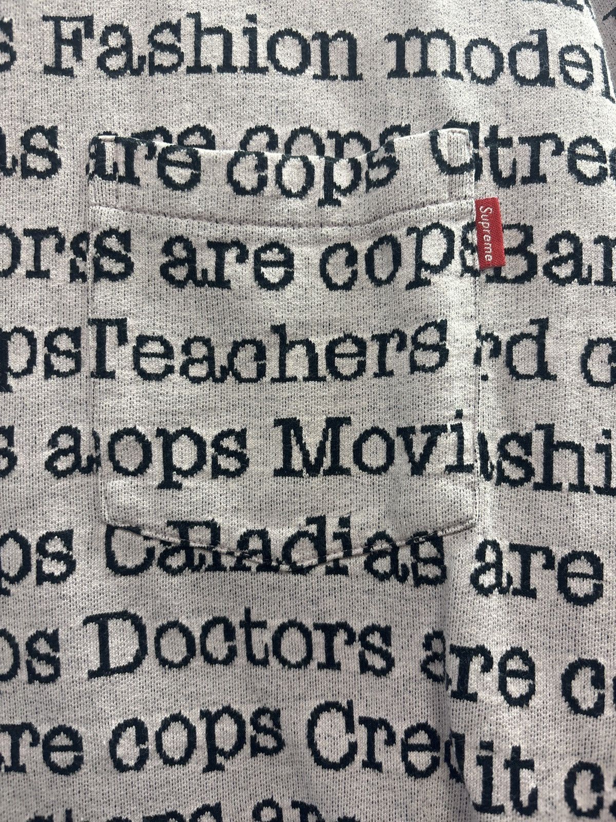 Supreme Supreme Cops Jacquard shirt Size US L / EU 52-54 / 3 - 4 Thumbnail