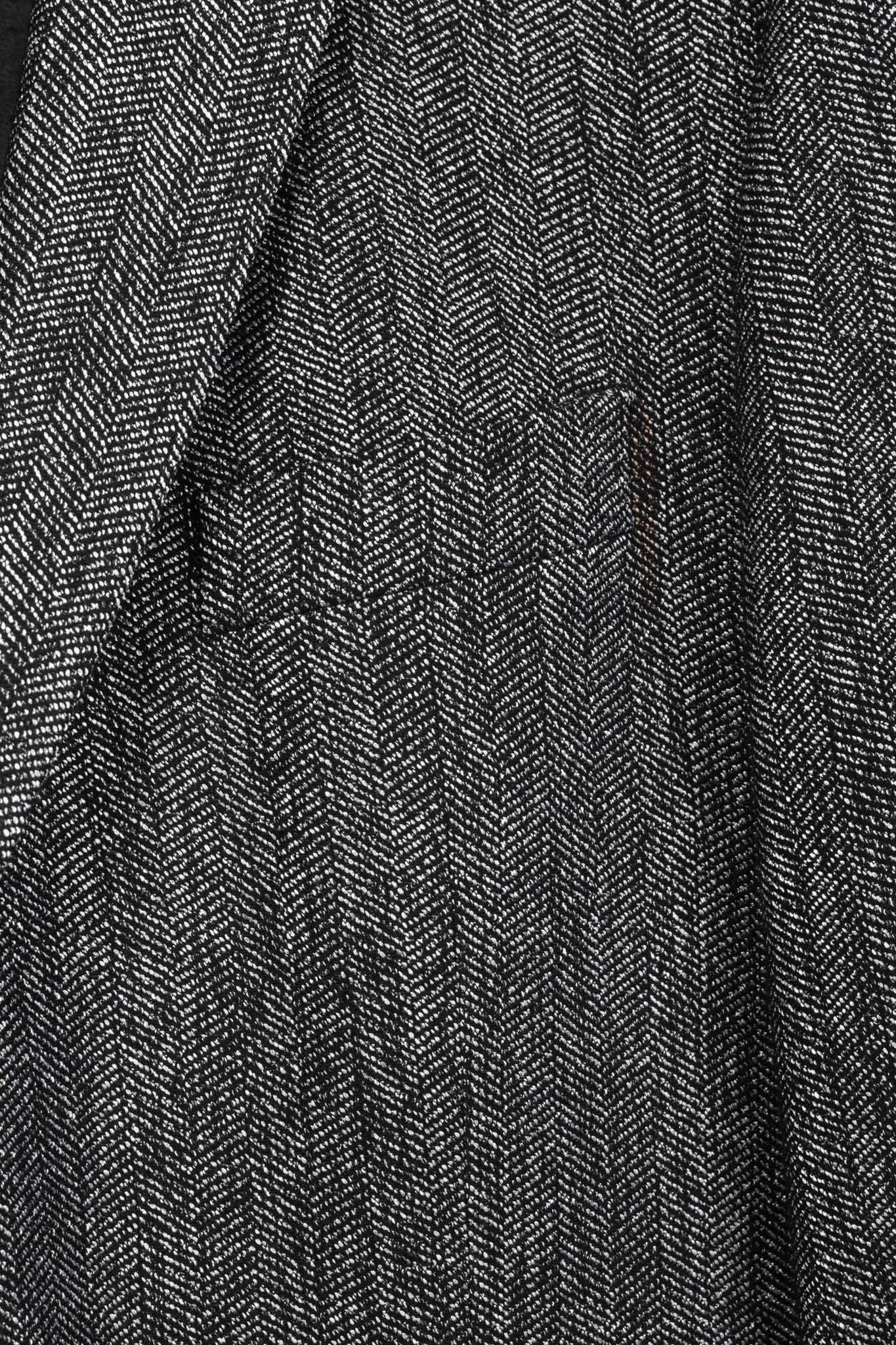 Versace Versace Collection White & Black Herringbone Tweed Blazer Size 54R - 5 Thumbnail