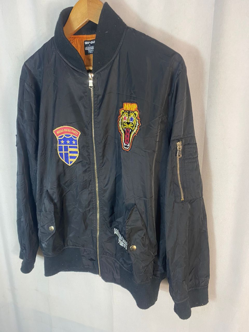 Japanese Brand Unisex🔥chip clip x Malko malka party fight bombers jacket Size M / US 6-8 / IT 42-44 - 3 Thumbnail