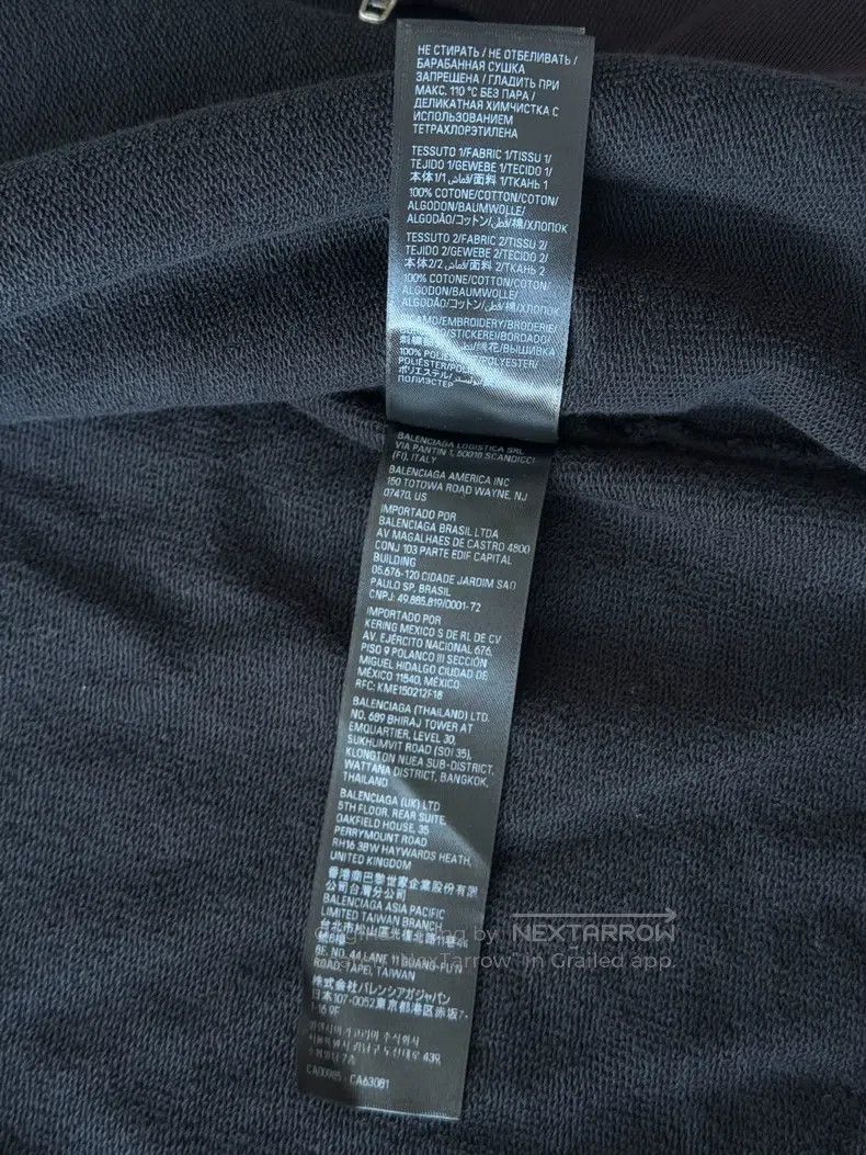 Balenciaga Balenciaga Fake Two-Piece Knit Sweatshirt Size US XL / EU 56 / 4 - 8 Thumbnail