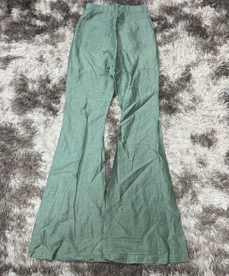 Rick Owens Rick Owens 23SS Green Bootcut Pants-2508 Size US 28 / EU 44 - 2 Thumbnail