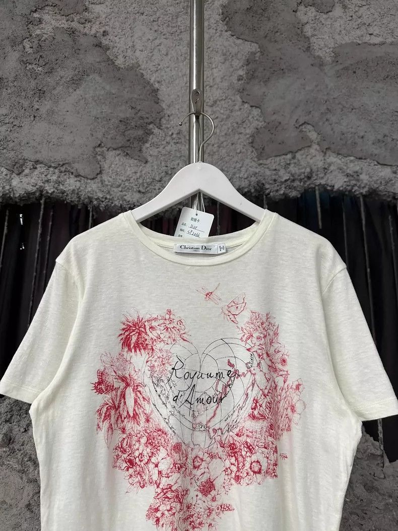 Dior Dior Heart Short Sleeve TShirt-2506 Size US M / EU 48-50 / 2 - 3 Thumbnail