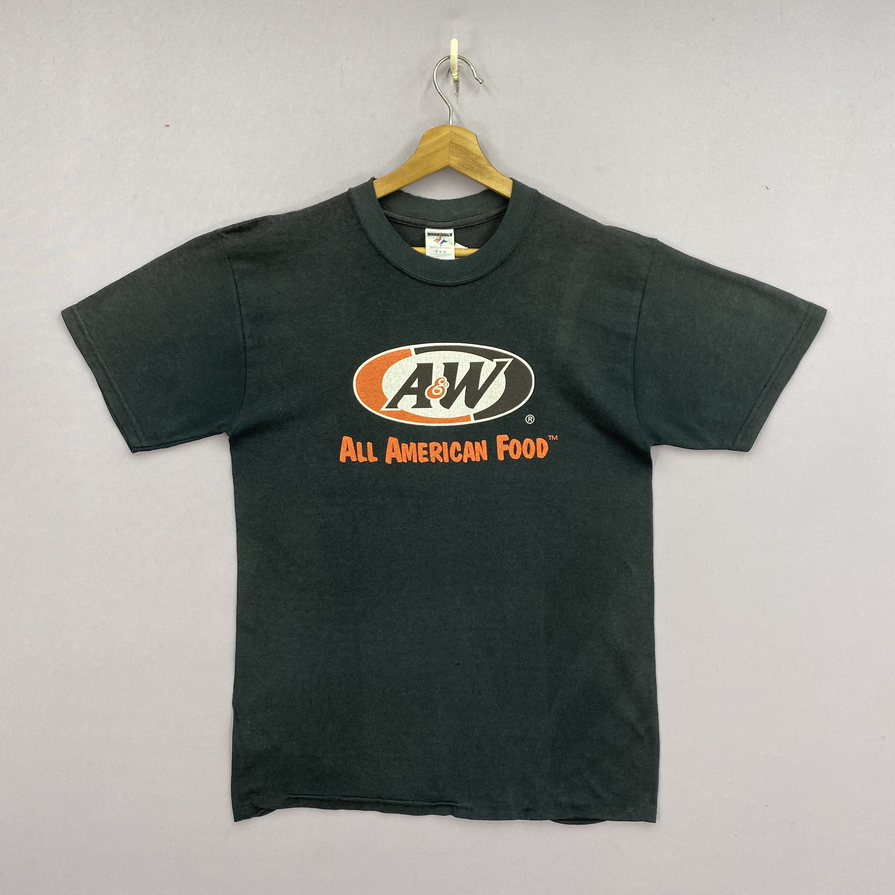 Vintage Vintage 90s A&W T-Shirt All American Food Crewneck Tee Size US M / EU 48-50 / 2 - 1 Thumbnail
