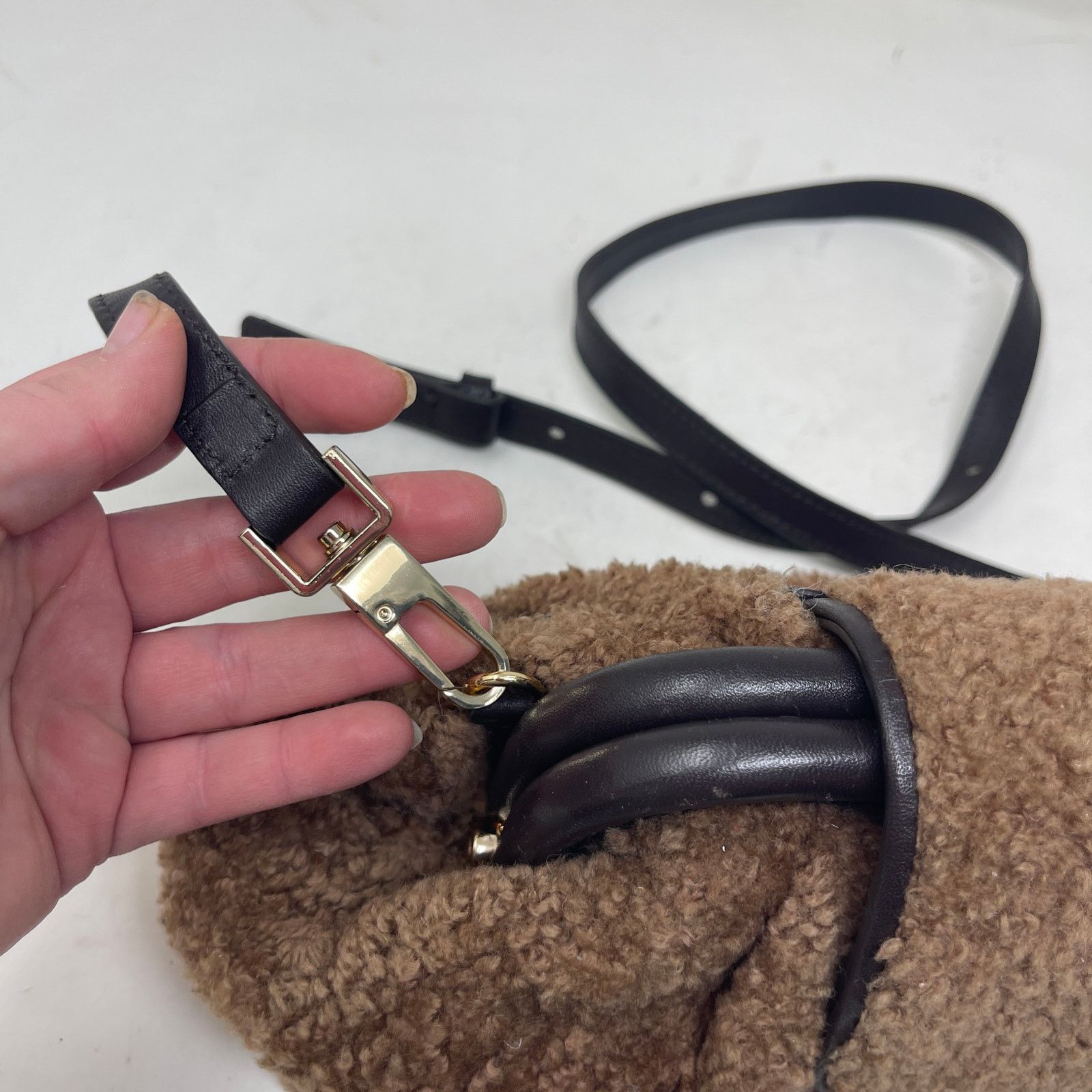 Other Nahall MINI TEDDY SHEEPSKIN in Chocolate Brown Size ONE SIZE - 7 Thumbnail