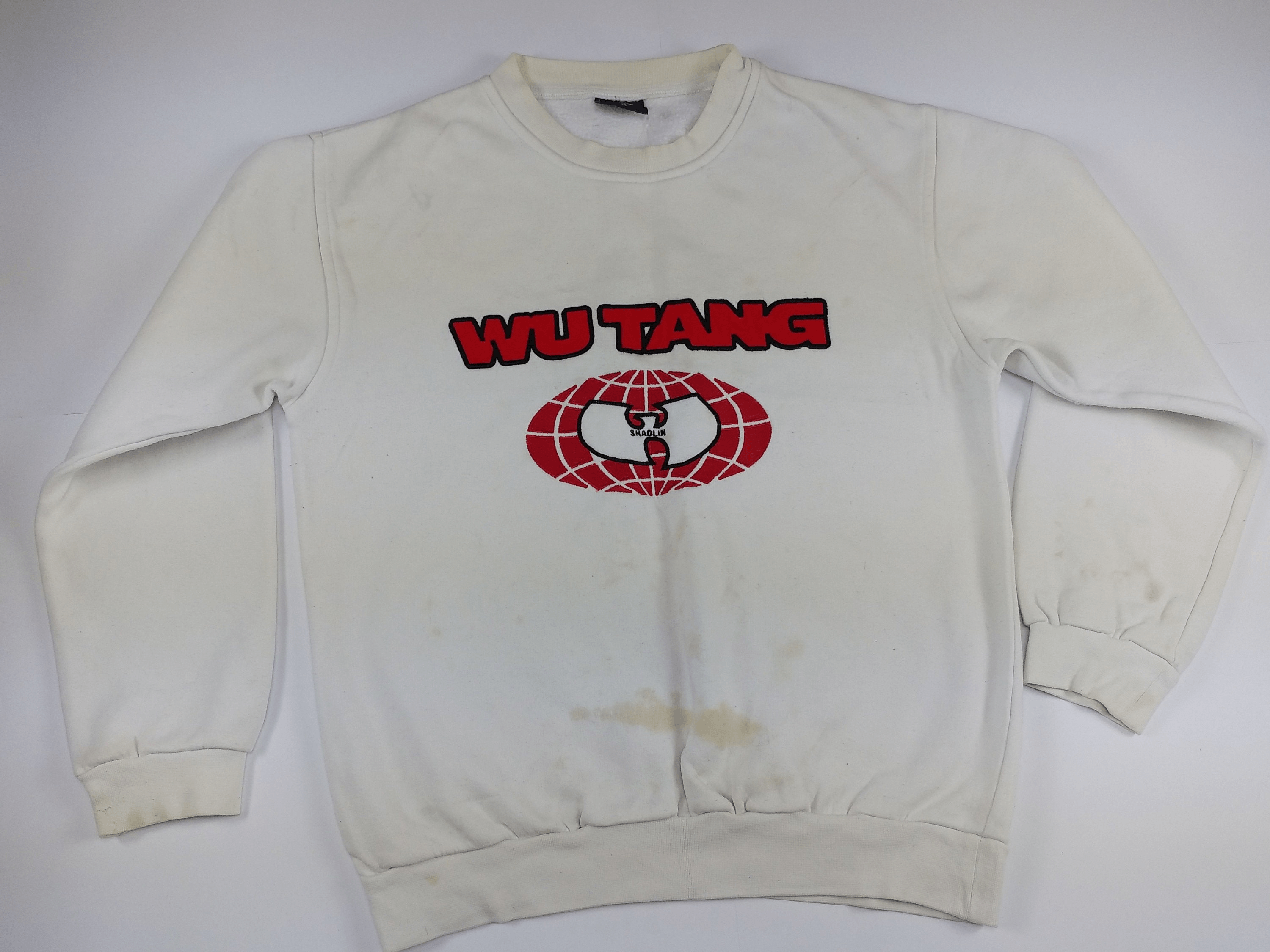 WU WEAR sweatshirt, vintage Wu-Tang Clan hip hop, 90s size S