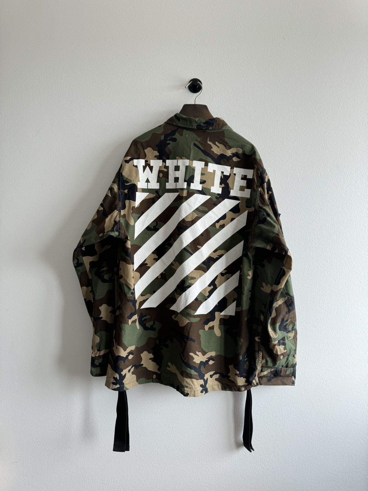 Off-White Off-White Virgil Abloh Vintage Camouflage Jacket Size US XL / EU 56 / 4 - 2 Thumbnail