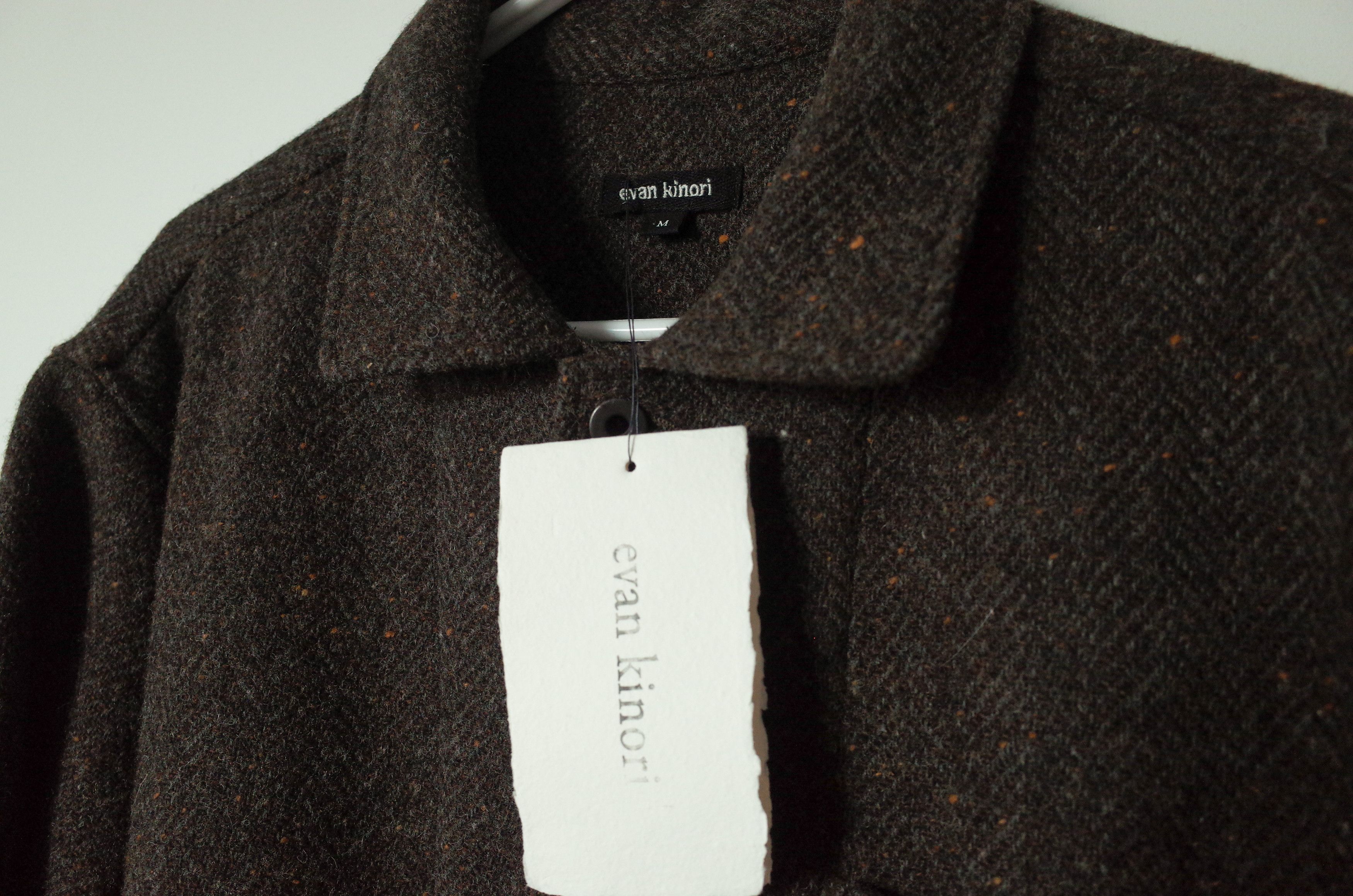 Evan Kinori FW25 Evan Kinori Three Pocket Jacket Irish Wool Herringbone Size US M / EU 48-50 / 2 - 2 Thumbnail