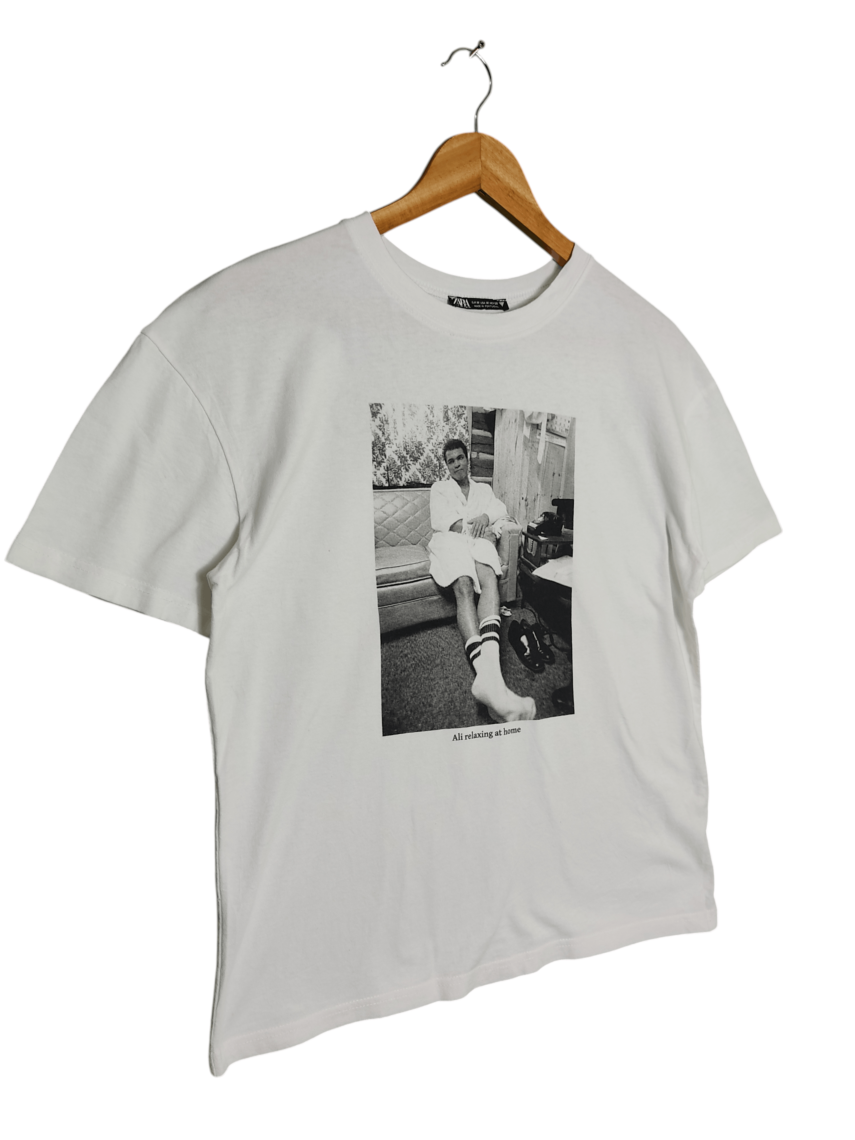 Zara Muhammad Ali Graphic T-shirt Size US M / EU 48-50 / 2 - 2 Thumbnail