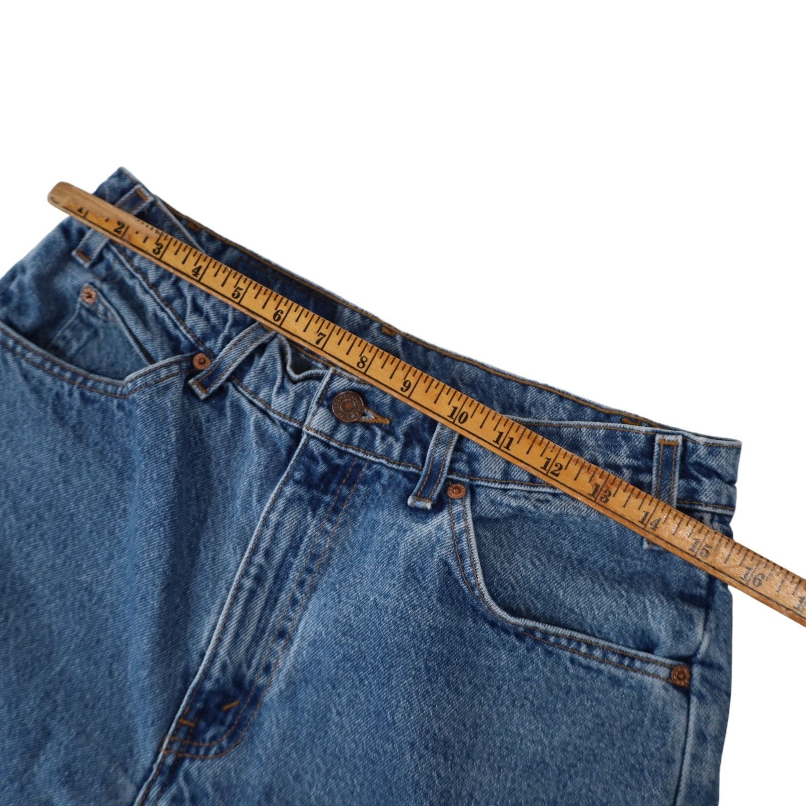 Levi's × Vintage Vintage Levis 550 Orange Tab Denim Jeans Size US 33 - 7 Thumbnail