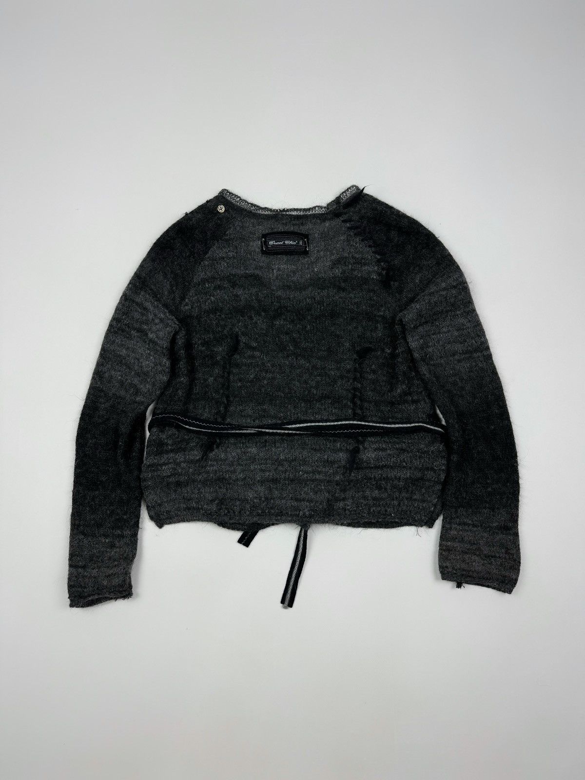 Other Y2K Tricot Chic Knit Cardigan Sweater Made in Italy Size L / US 10 / IT 46 - 8 Thumbnail
