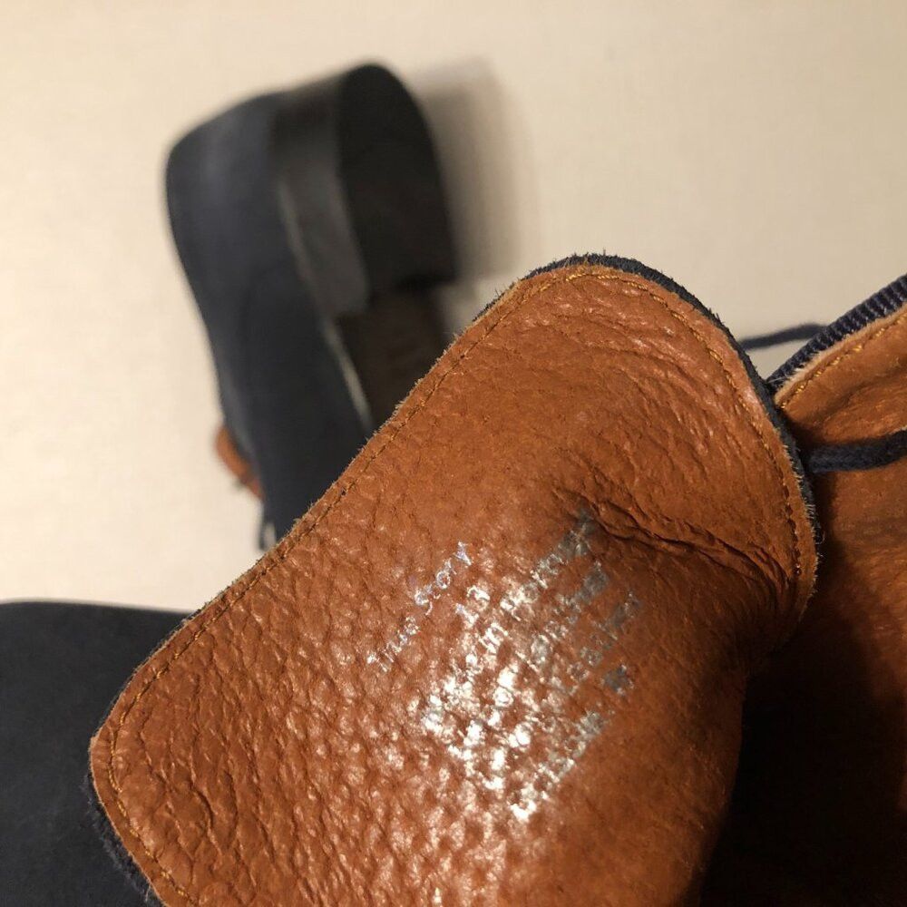 Kenneth Cole Kenneth Cole men's blue leather dress shoes size: 13 Size US 13 / EU 46 - 10 Thumbnail