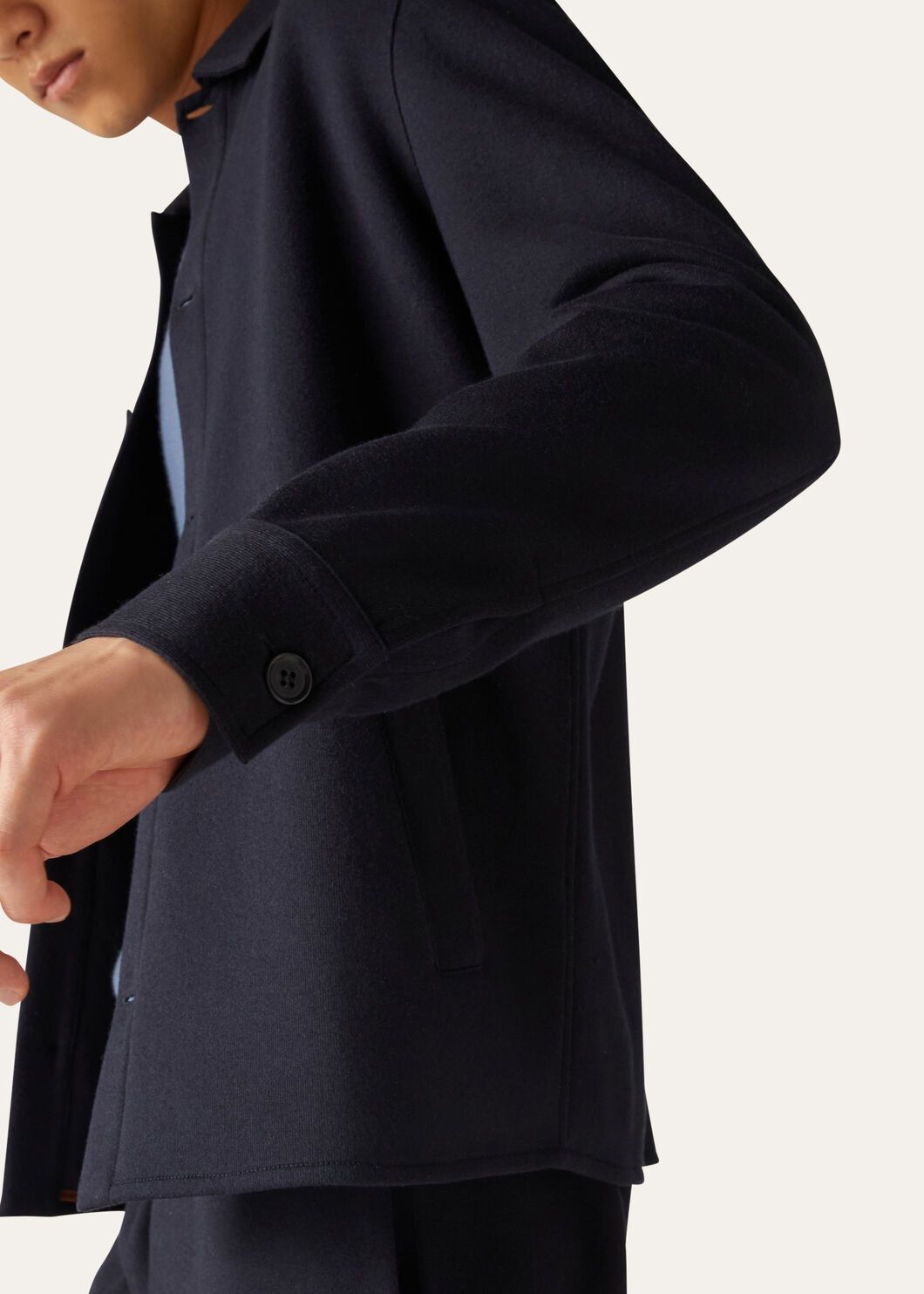 Loro Piana o1w1db10125 FAL7127 Whitney Jacket in Navy Blue Size US S / EU 44-46 / 1 - 3 Thumbnail