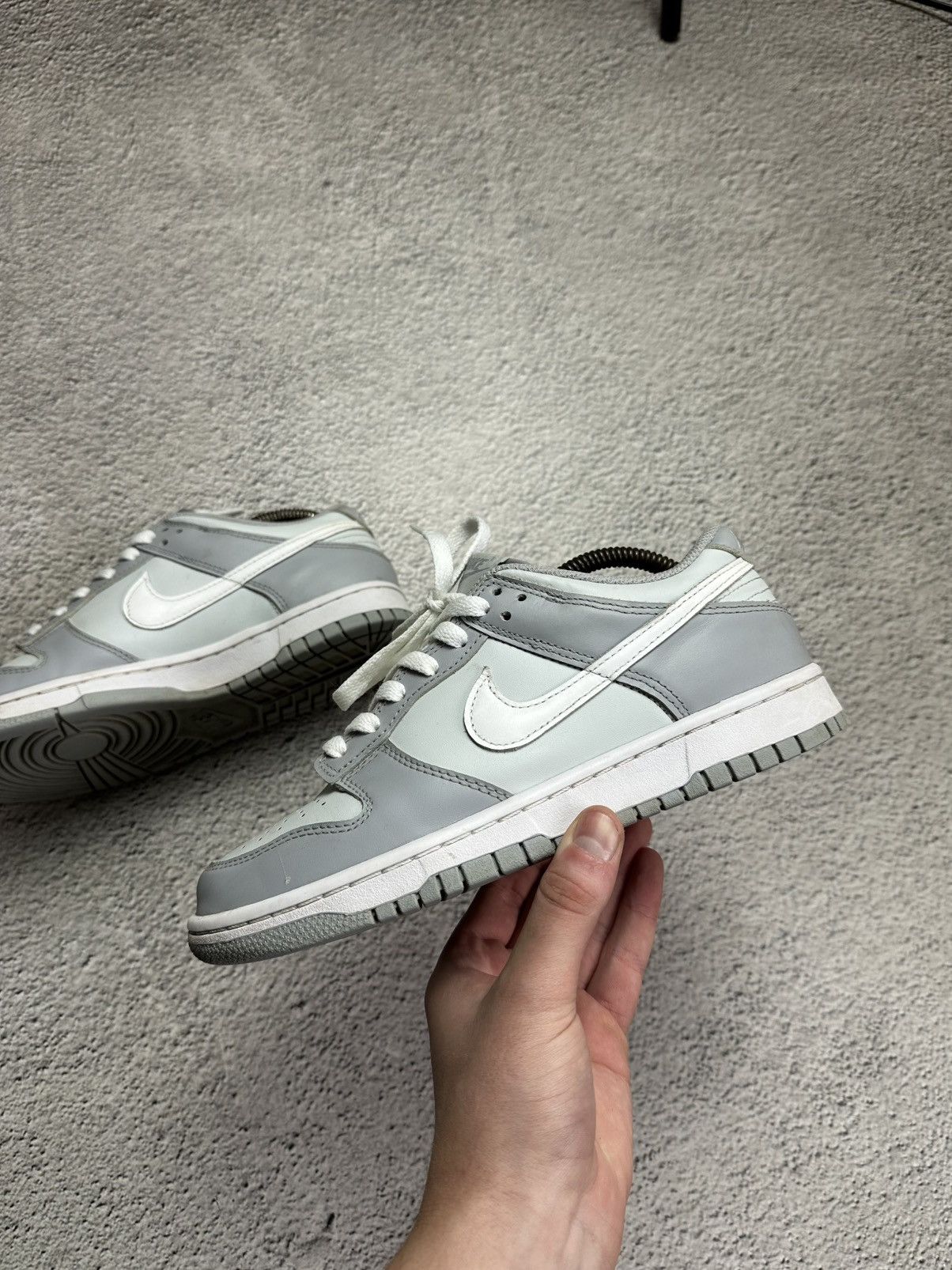 Nike Nike Dunk Low Two-Toned Grey Woman’s Size US 8 / IT 38 - 5 Thumbnail