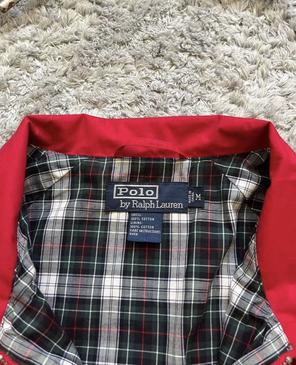 Ralph Lauren 90s Ralph Lauren Vintage Red Big Logo Y2K Bomber Jacket Rare Size US M / EU 48-50 / 2 - 7 Thumbnail