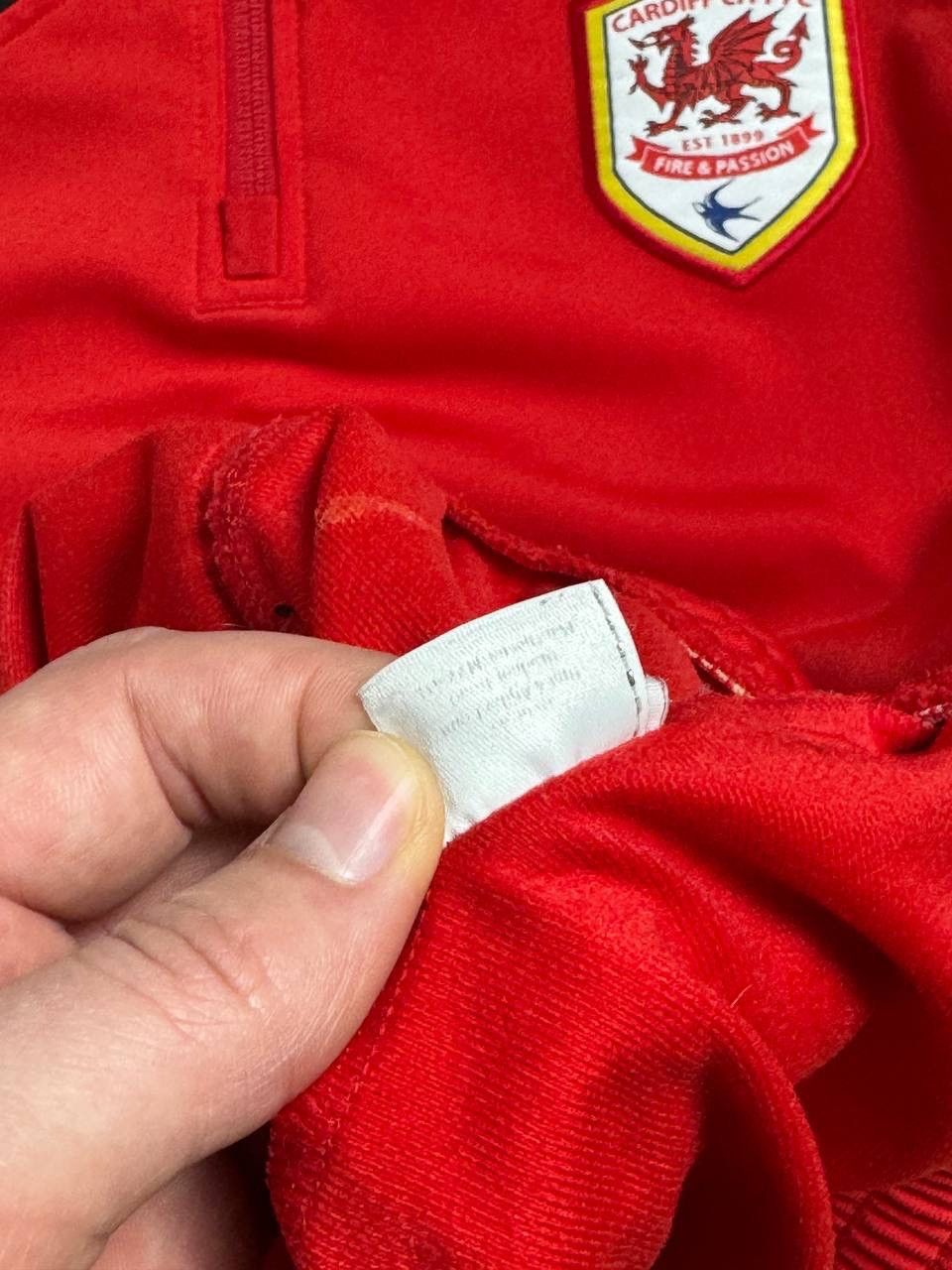 Puma × Vintage Vintage Puma 2014 FC Cardiff City Jersey #20 NOONE Size US M / EU 48-50 / 2 - 5 Thumbnail