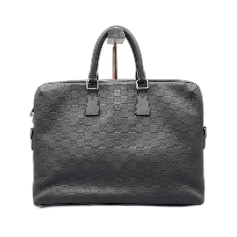 Louis Vuitton Louis Vuitton Black Checkerboard Briefcase Bag Size ONE SIZE - 1 Thumbnail