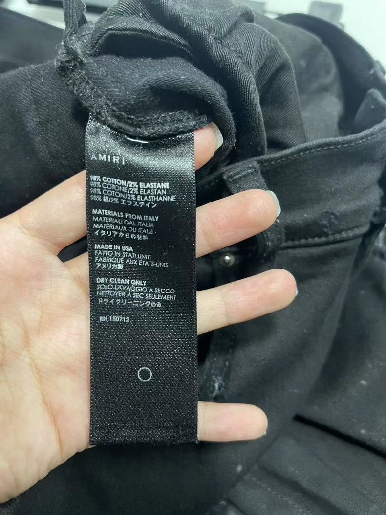 Amiri Amiri MX1 Patchwork Denim Pants Size US 29 - 4 Thumbnail