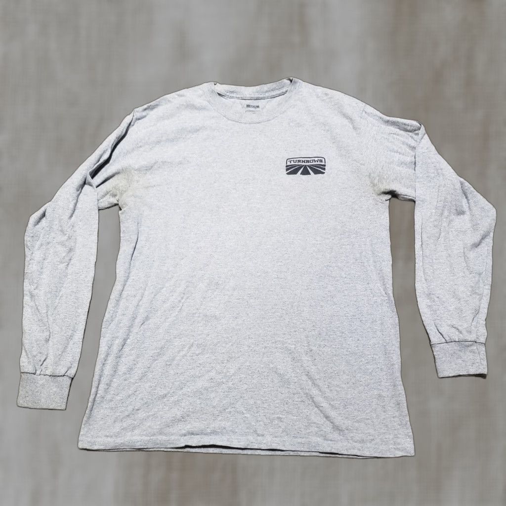Vintage So God Made A Farmer Shirt Adult M Gray Long Sleeve T-Shirt Mens Size M / US 6-8 / IT 42-44 - 1 Thumbnail