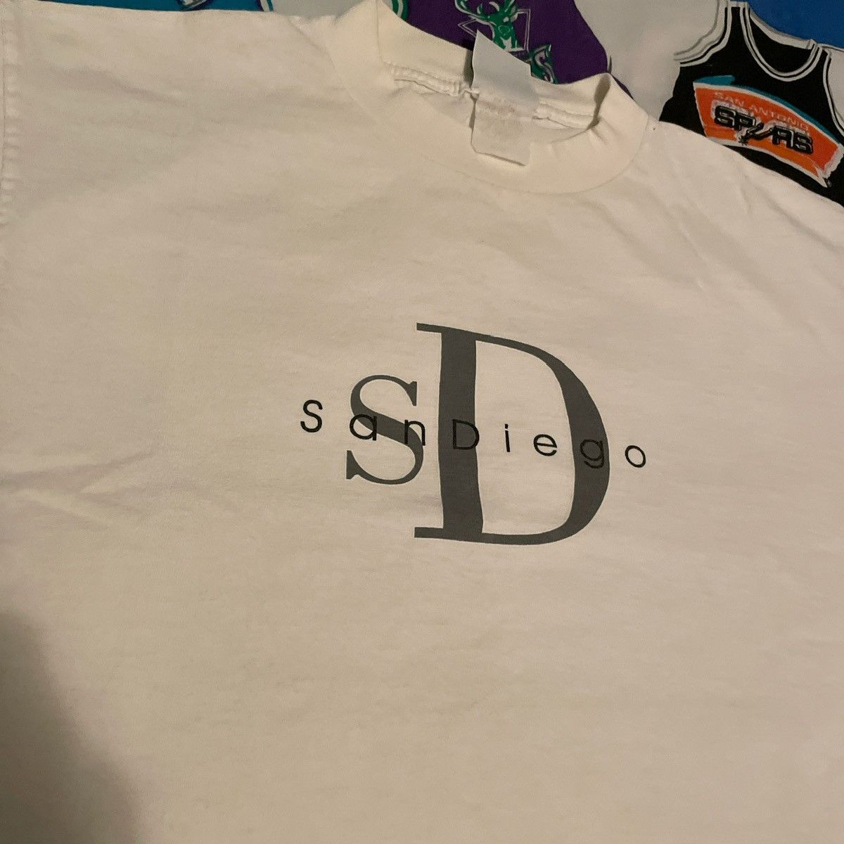 Calvin Klein × Vintage Vintage San Diego Calvin Klein Parody Promo Destination Tee Size US M / EU 48-50 / 2 - 2 Thumbnail