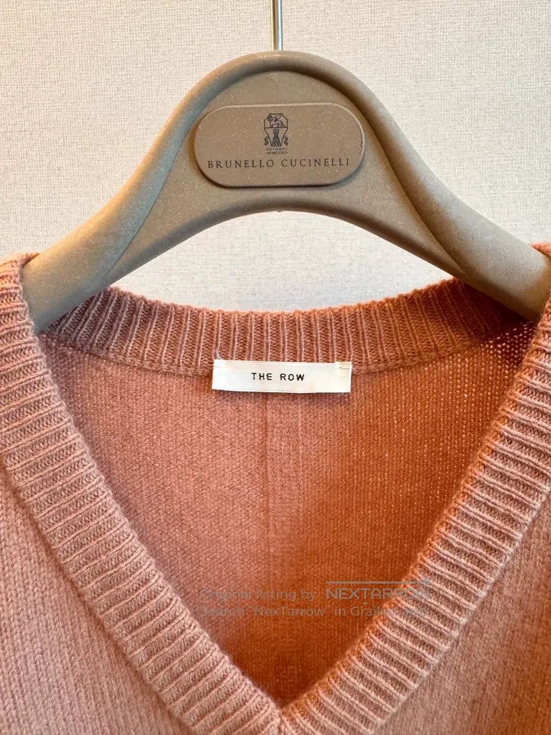 The Row The Row Cashmere V-neck sweater Size S / US 4 / IT 40 - 3 Thumbnail