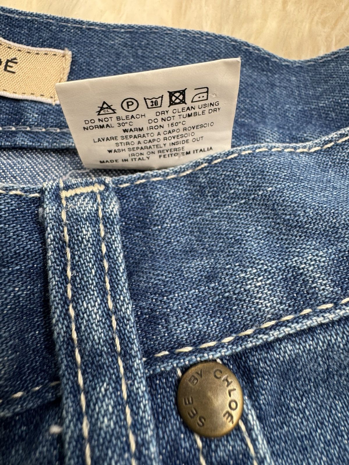 See by Chloe Vintage Jeans See by Chloe Size 27" / US 4 / IT 40 - 7 Thumbnail