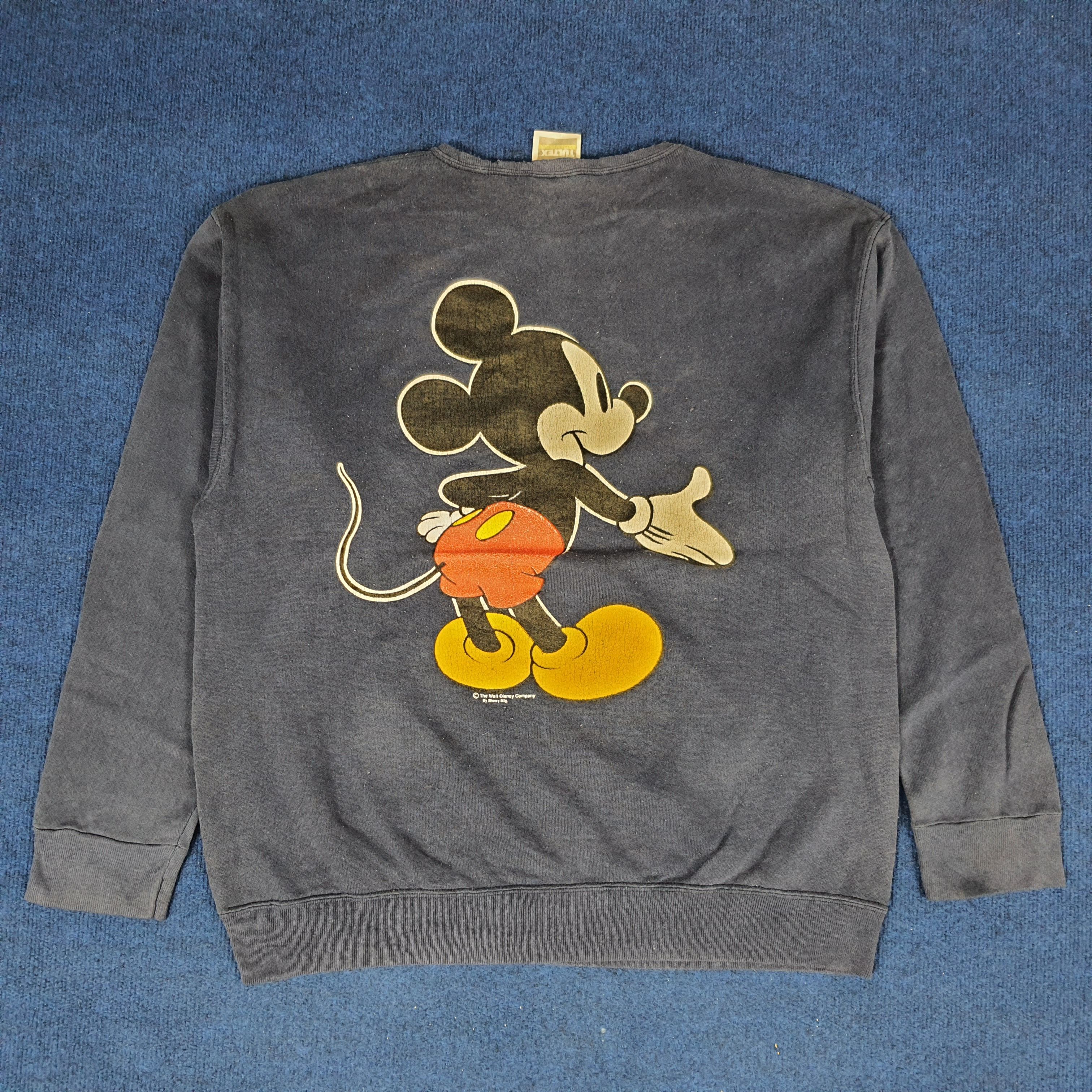 Disney × Mickey Mouse × Vintage Vintage Mickey Mouse California Mirror Printed Sweatshirts Size US L / EU 52-54 / 3 - 4 Thumbnail