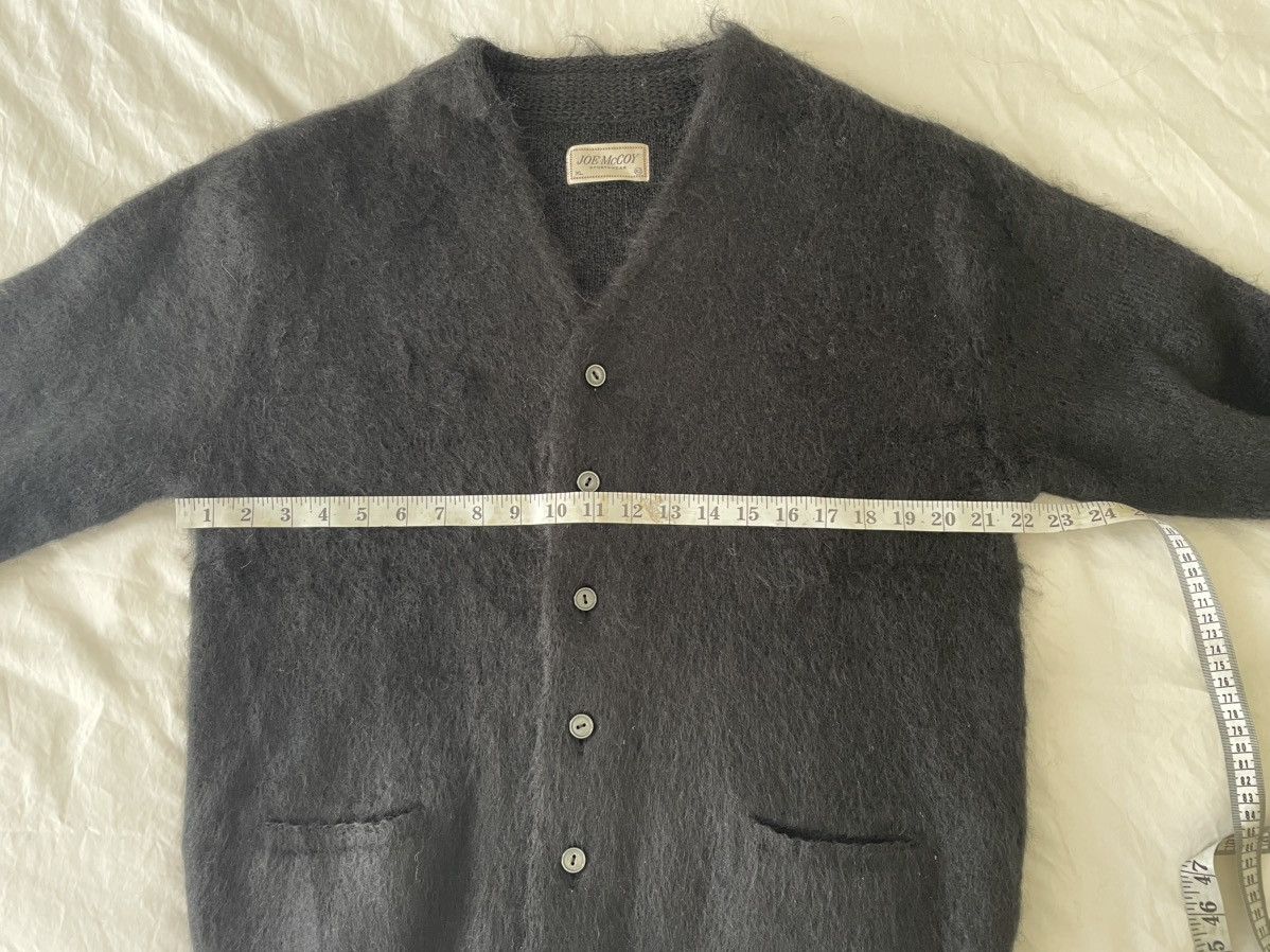 The Real McCoy's Joe McCoy Mohair Cardigan MC19103 - Black Sz. 42 $660 Size US L / EU 52-54 / 3 - 7 Thumbnail