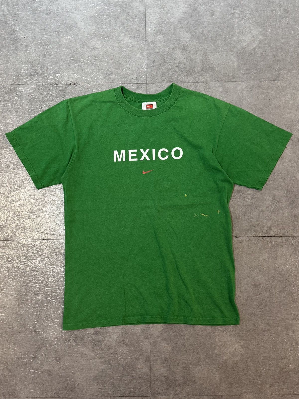 Nike Vintage Mexico 🇲🇽 00's Nike T-shirt Size US S / EU 44-46 / 1 - 1 Thumbnail