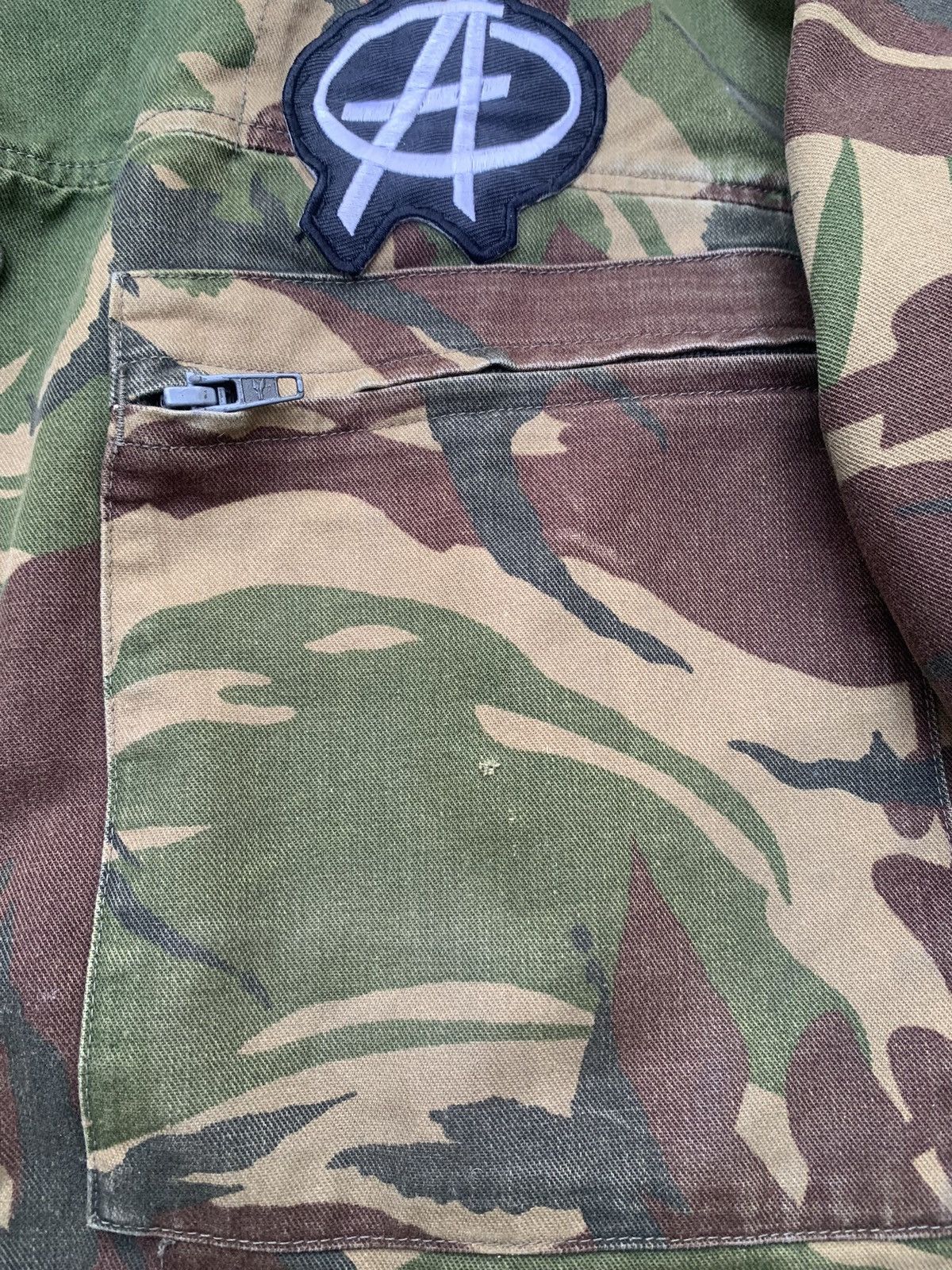 Other Custom Camo Punk Jacket w/ Patches MARQUARDT + SCHULZ Size US L / EU 52-54 / 3 - 5 Thumbnail