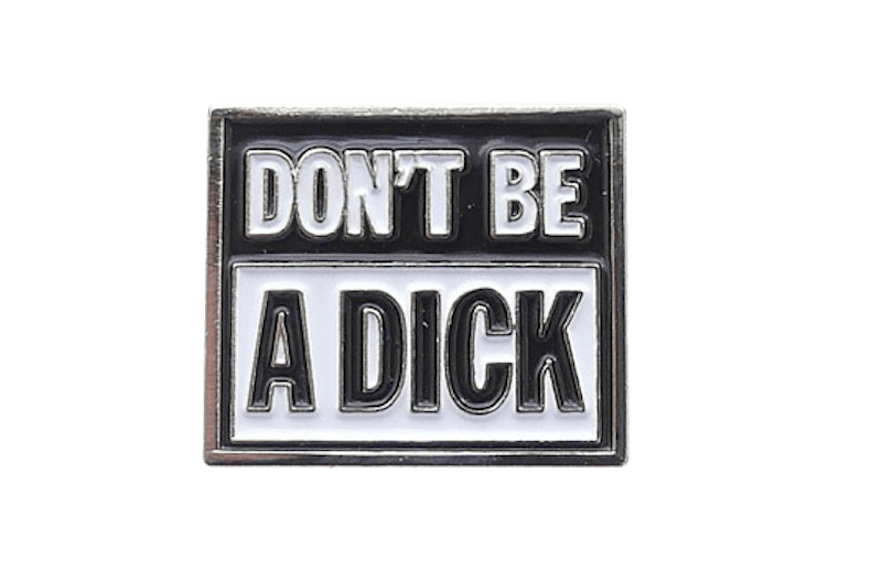 Supreme Supreme Don't Be A Dick Pin SS17 New Size ONE SIZE - 1 Thumbnail