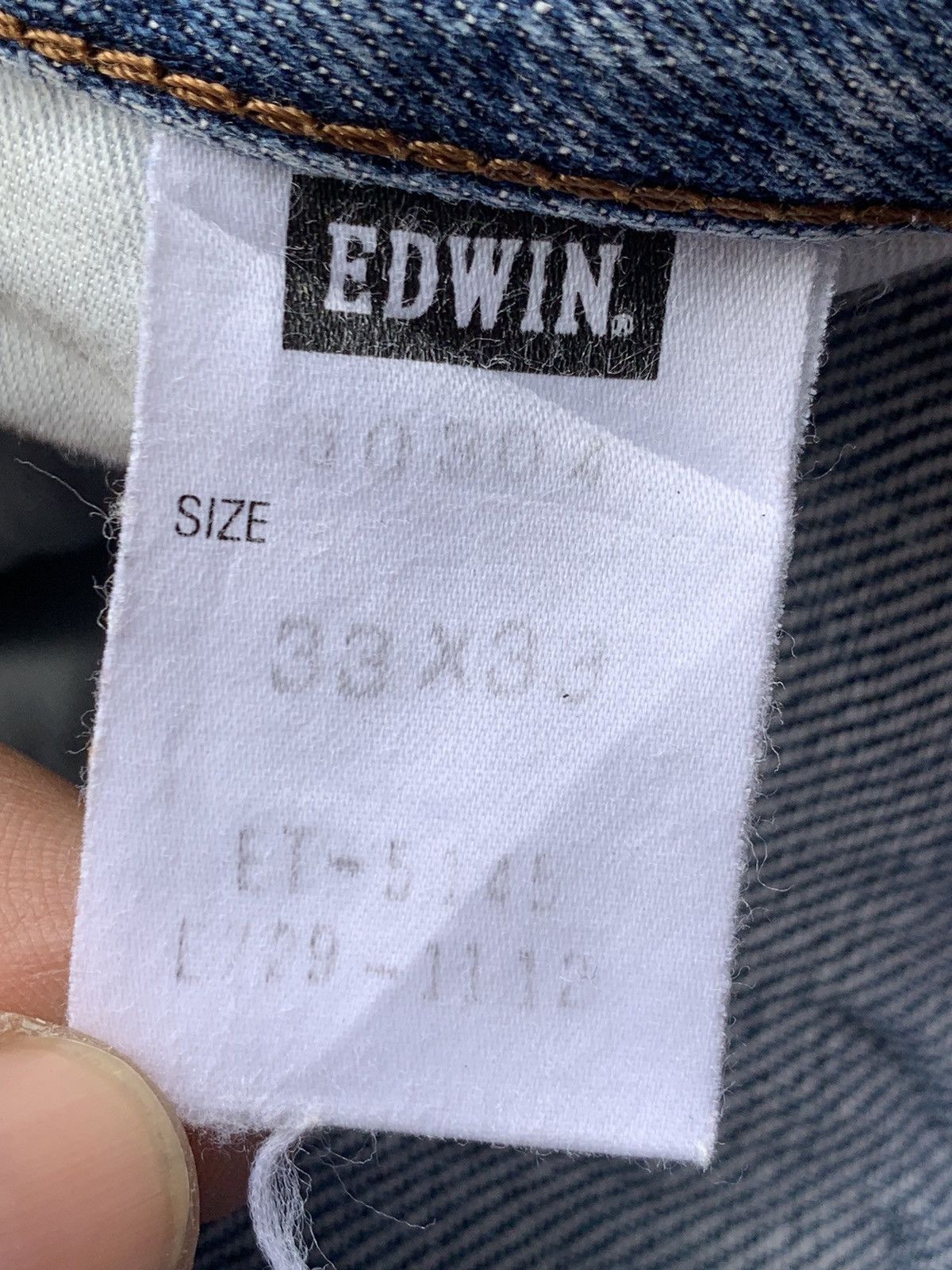 Edwin Edwin 503Z dirty denim. Size US 32 / EU 48 - 9 Thumbnail