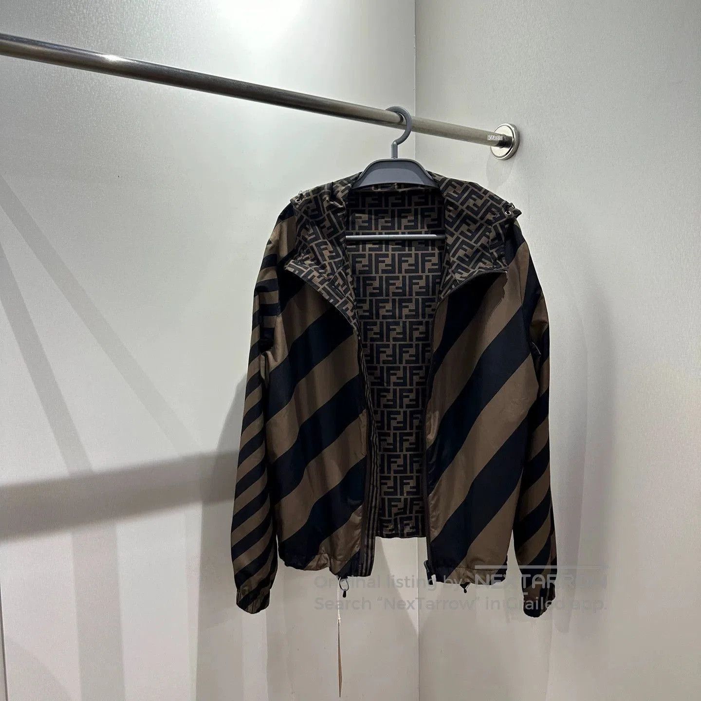 Fendi Striped Multi Light Jacket Size S. Size US S / EU 44-46 / 1 - 6 Thumbnail