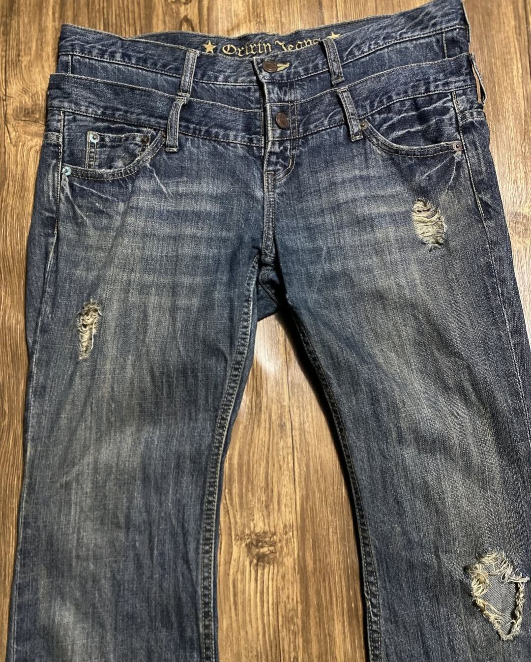 Tornado Mart ⭐Flare⭐Oirin double waist boot cut Size US 31 - 4 Thumbnail