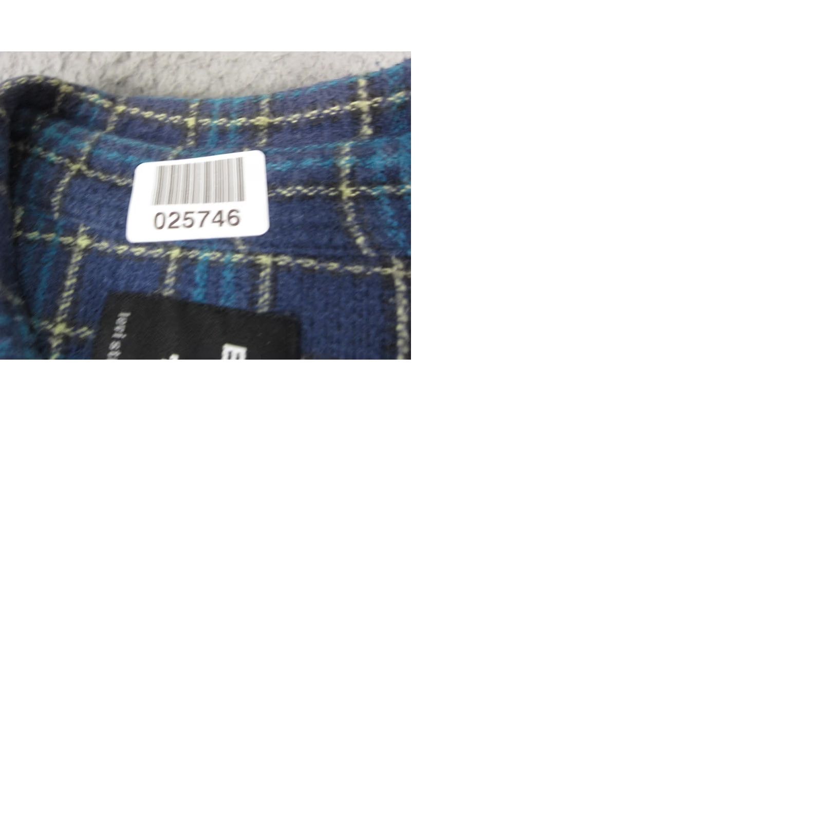 Levi's Vintage Levi's Shirt Mens Large Blue Plaid Flannel Silvertab Button Up Western Size US L / EU 52-54 / 3 - 9 Thumbnail