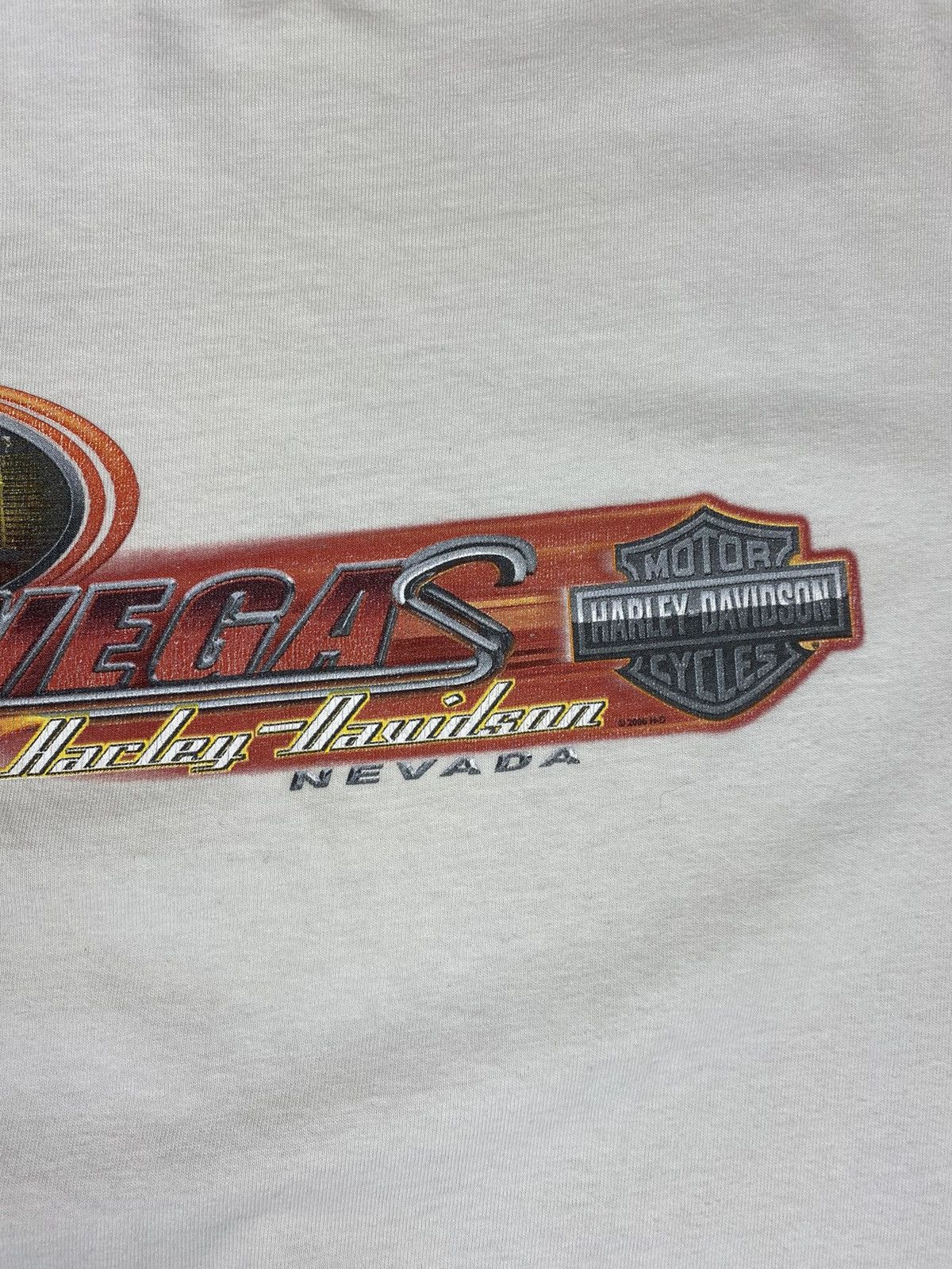Harley Davidson Vintage Harley Davidson Las Vegas Tee T Shirt Size XL Size US L / EU 52-54 / 3 - 16 Thumbnail