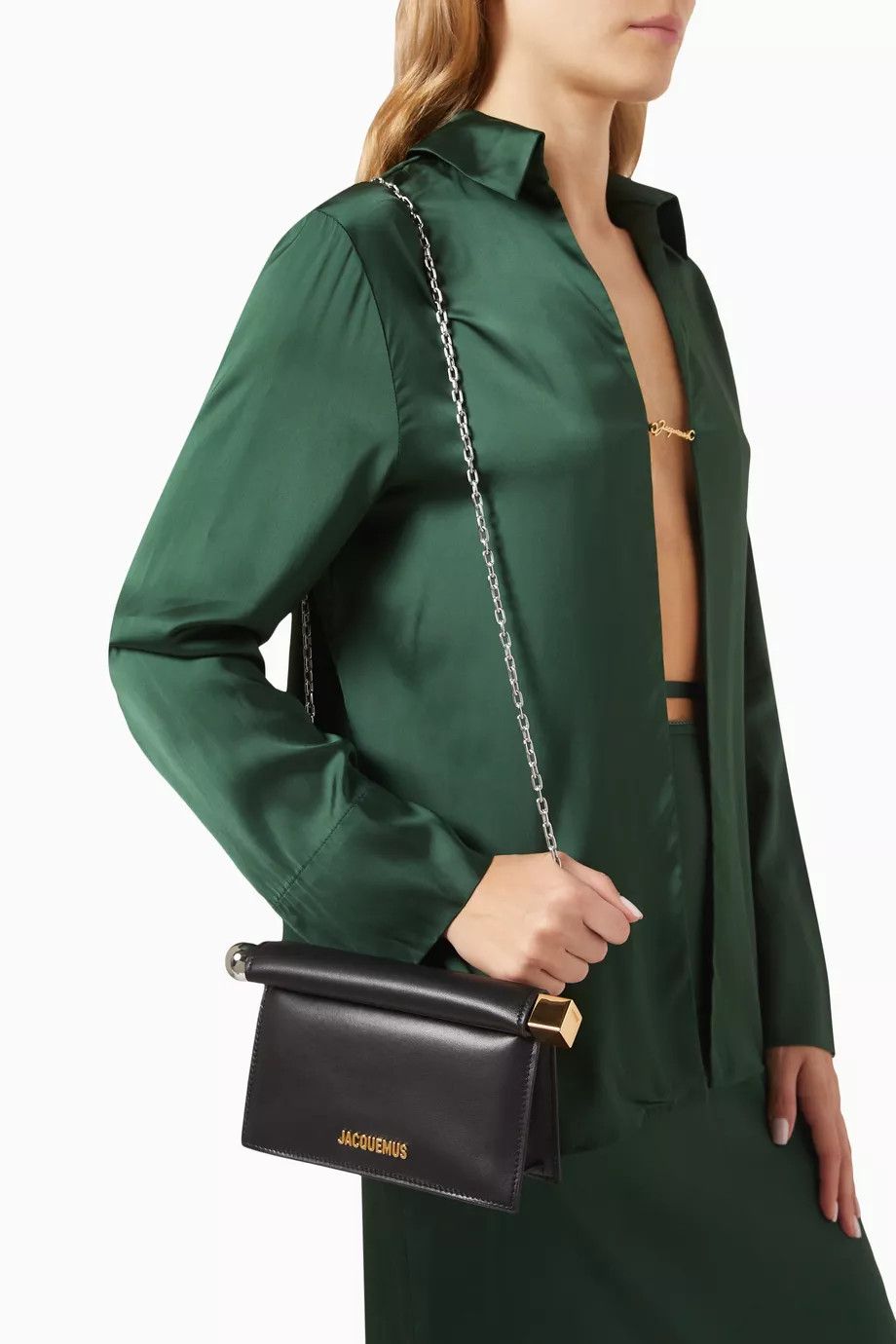 Jacquemus os11x0826 Size: OS / La Petite Pochette Rond Clutch Bag Size ONE SIZE - 2 Thumbnail