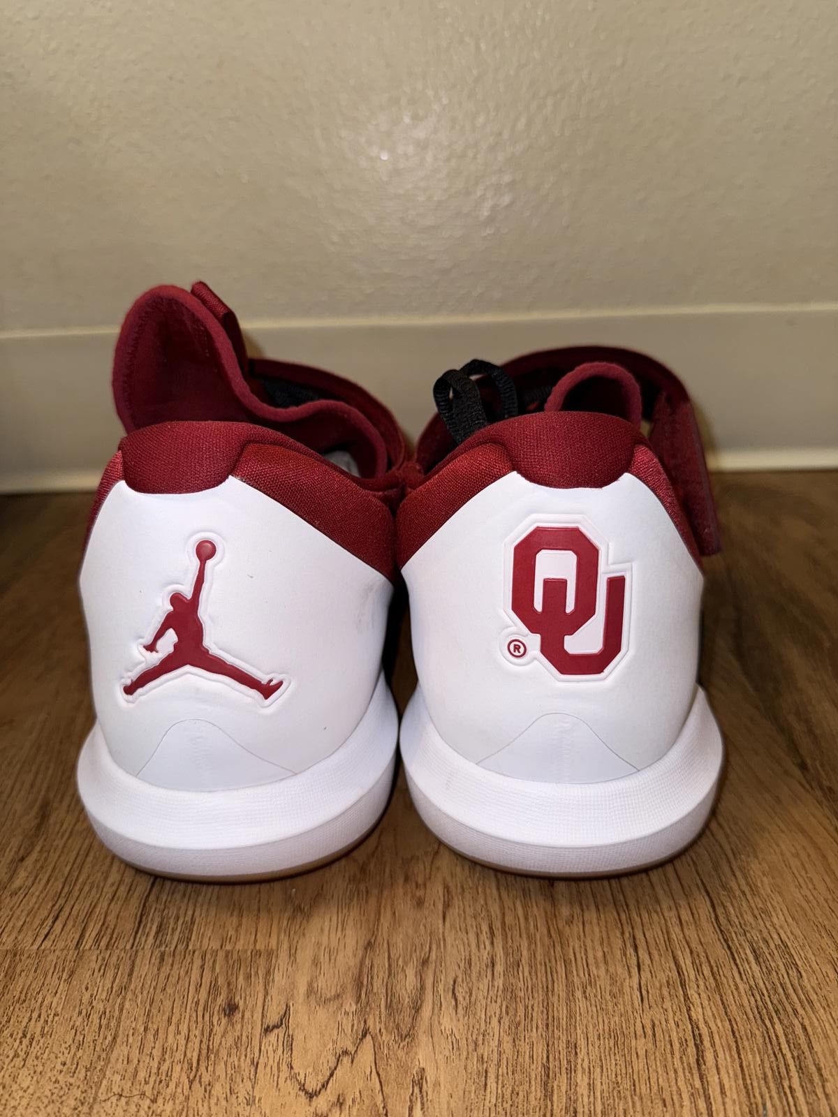 Nike Nike Air Jordan Trainer 3 Oklahoma Sooners OU Crimson Red Size US 15 / EU 48 - 4 Thumbnail