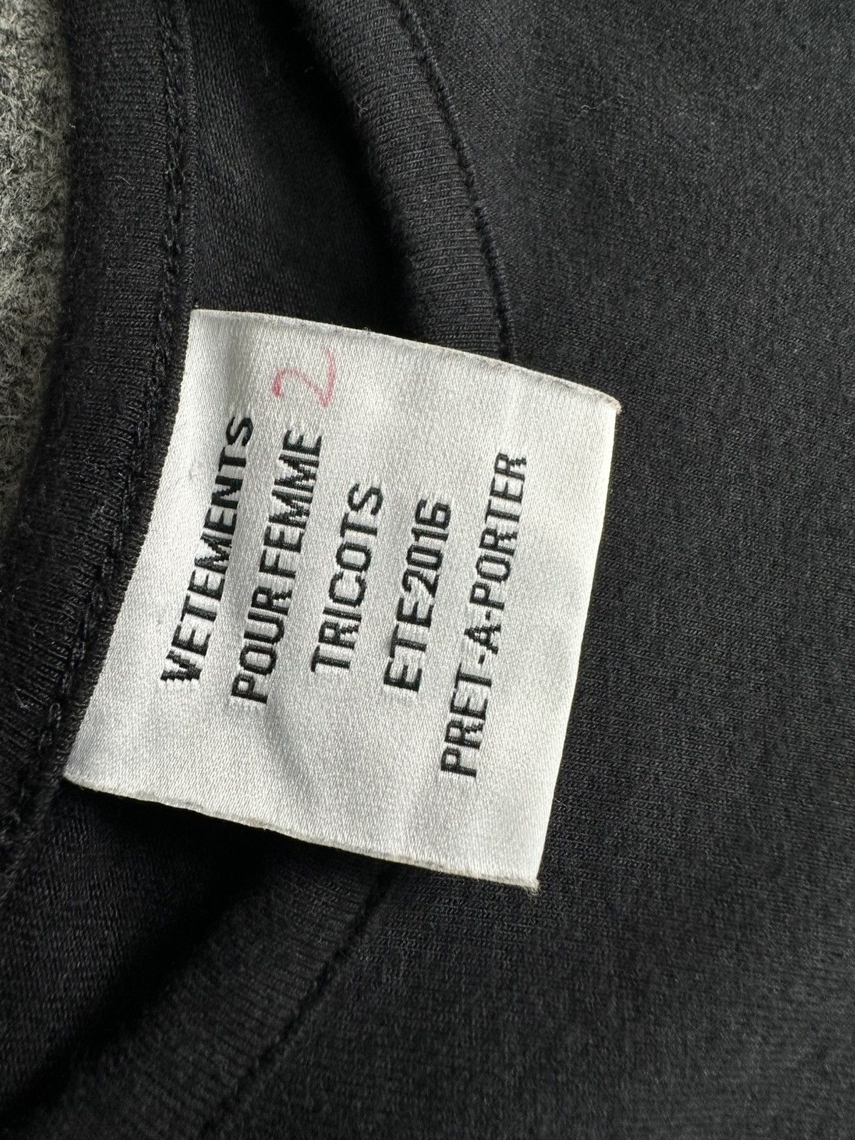 Vetements Vetements - Demna Gvasalia Rare S/S18 “Deutschland” - Black Size XS / US 0-2 / IT 36-38 - 7 Thumbnail